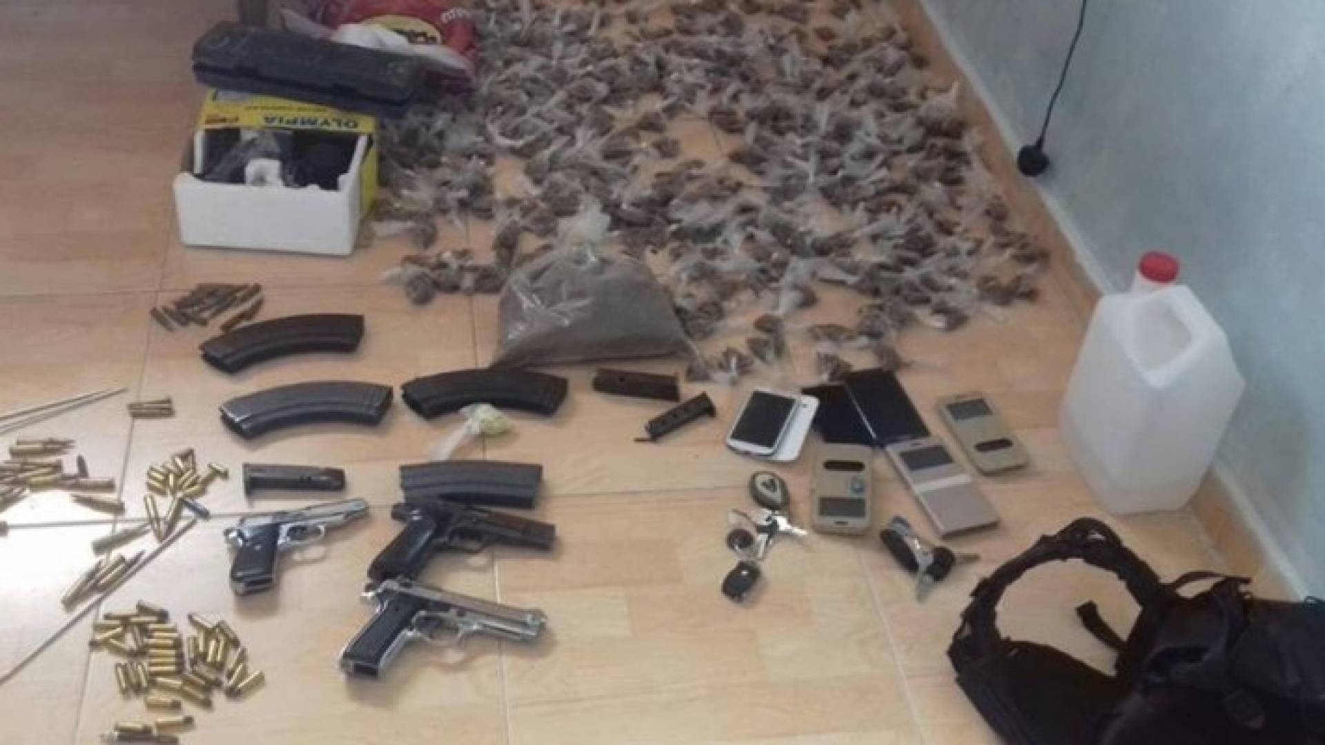 ضبط مطلوبين بحوزتهم أسلحة ومخدرات .. صور