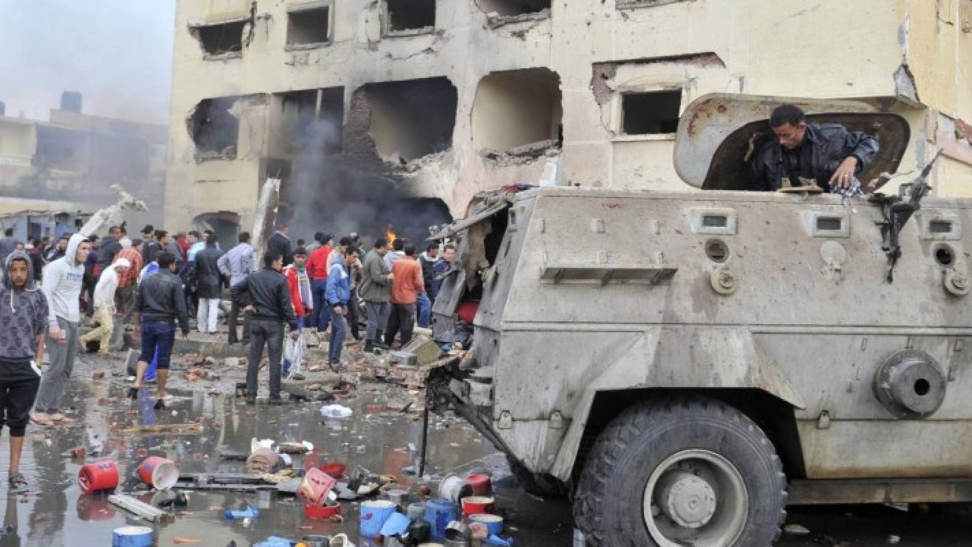 مصر: هجوم على قسم شرطة في شمال سيناء