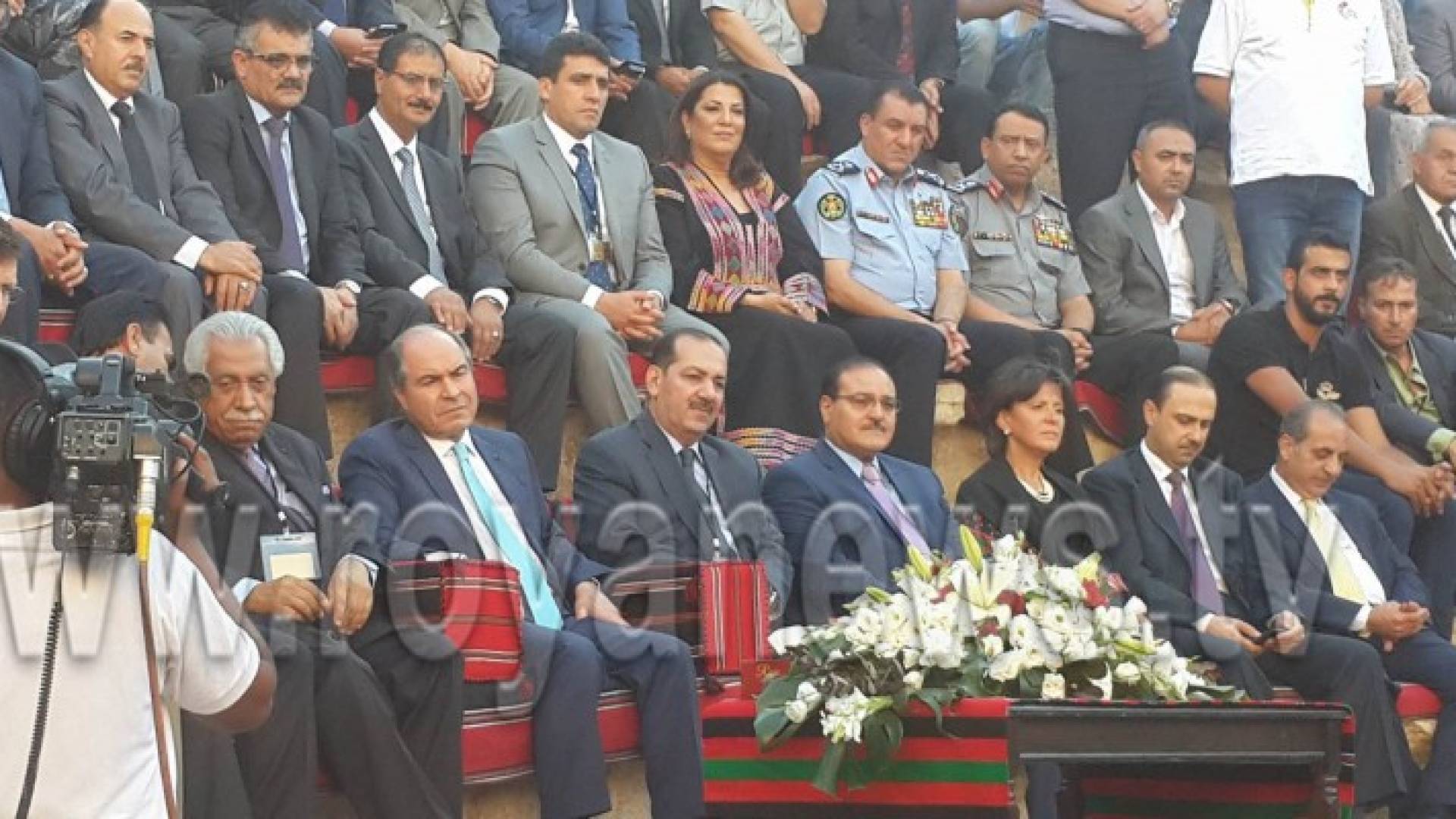 بالصور : الملقي يفتتح مهرجان جرش