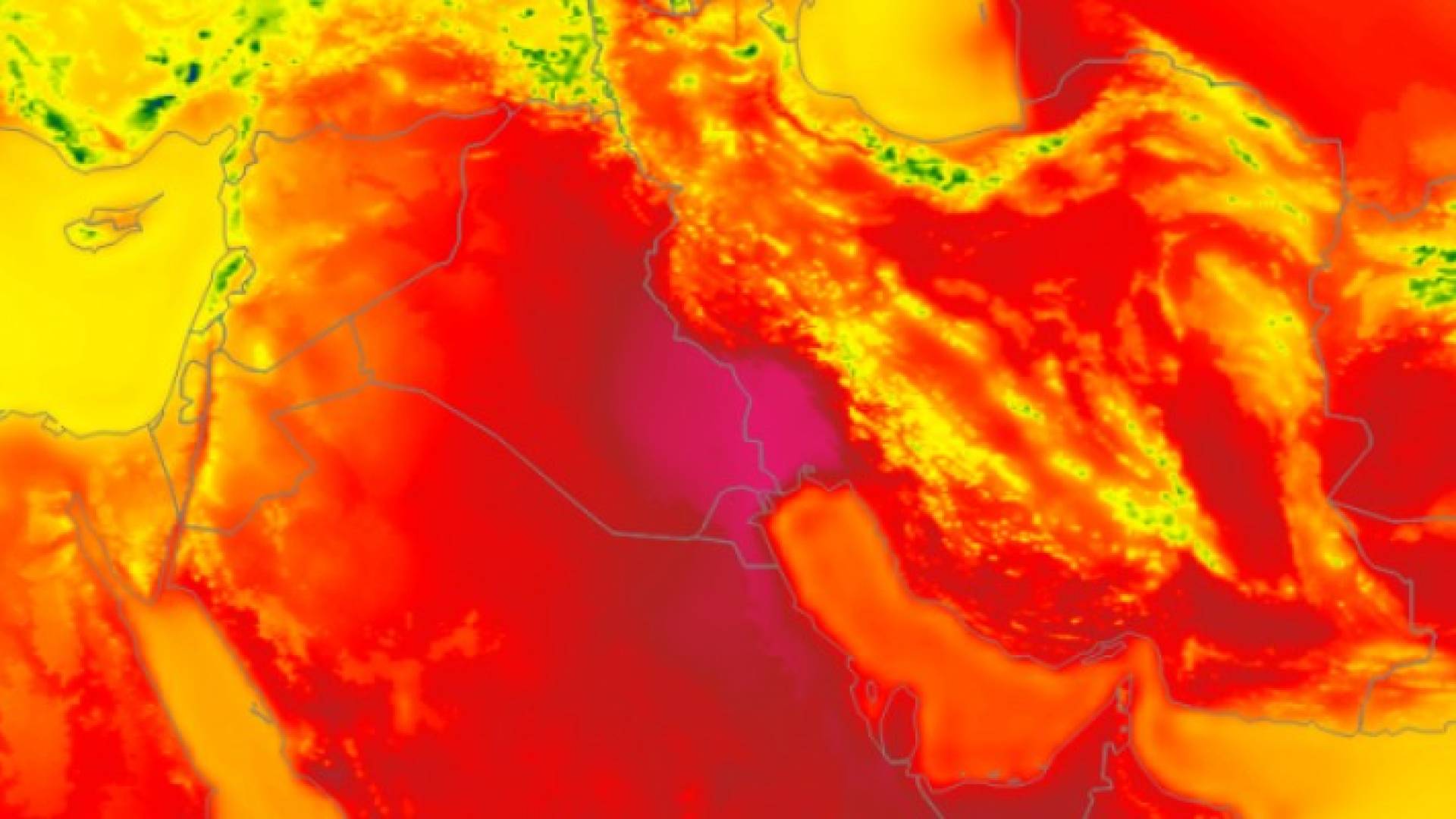 العراق والكويت..موجة حر قاسية لا مثيل لها تحطم أرقاما قياسية