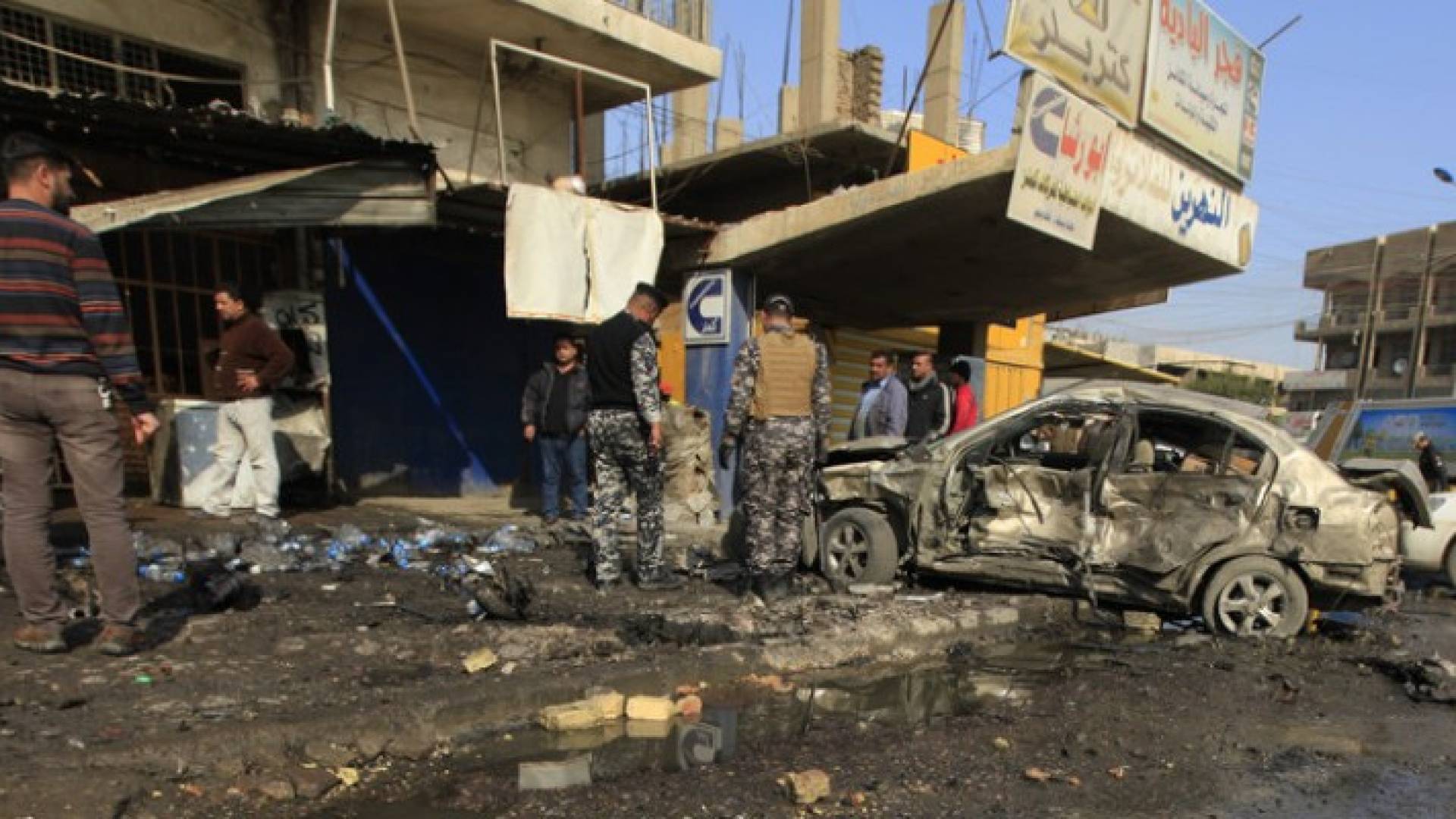 16 قتيل في هجوم إنتحاري شمالي بغداد
