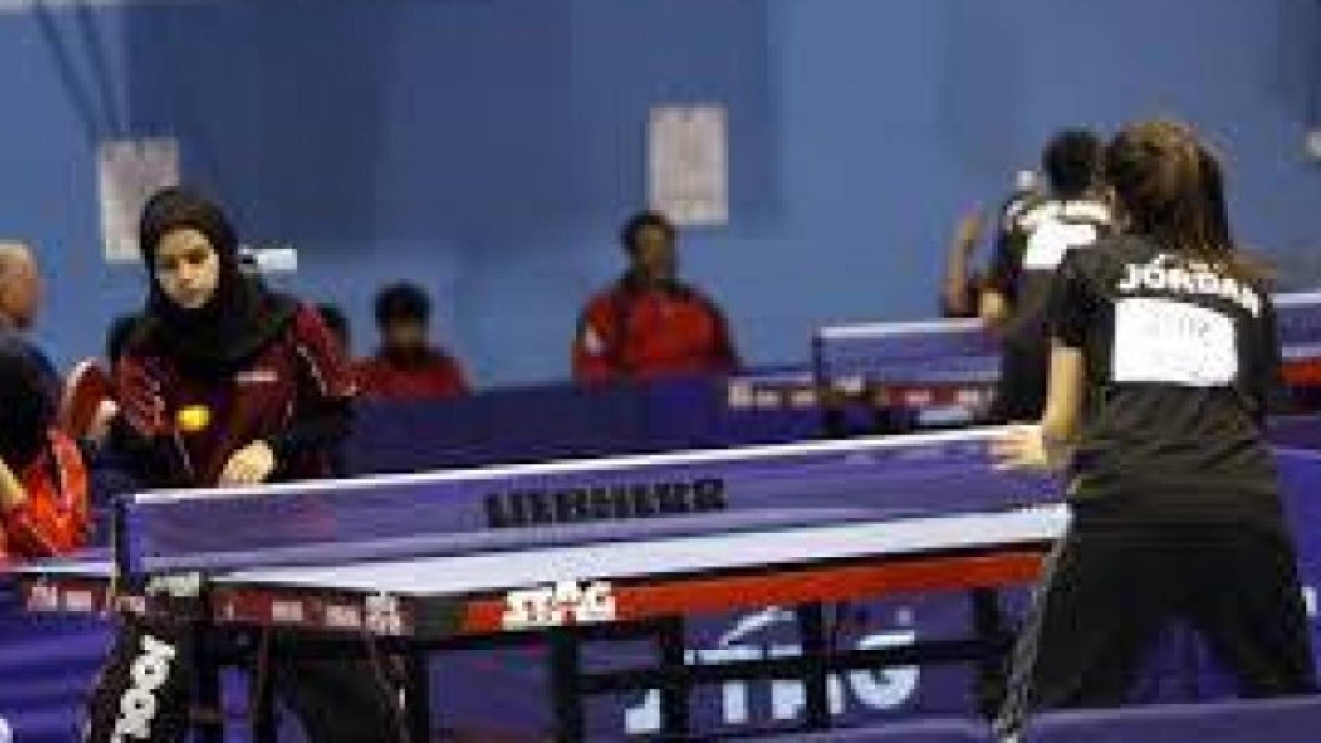 الخوالدة والرشدان تتالقان في بطولة الأردن لكرة الطاولة