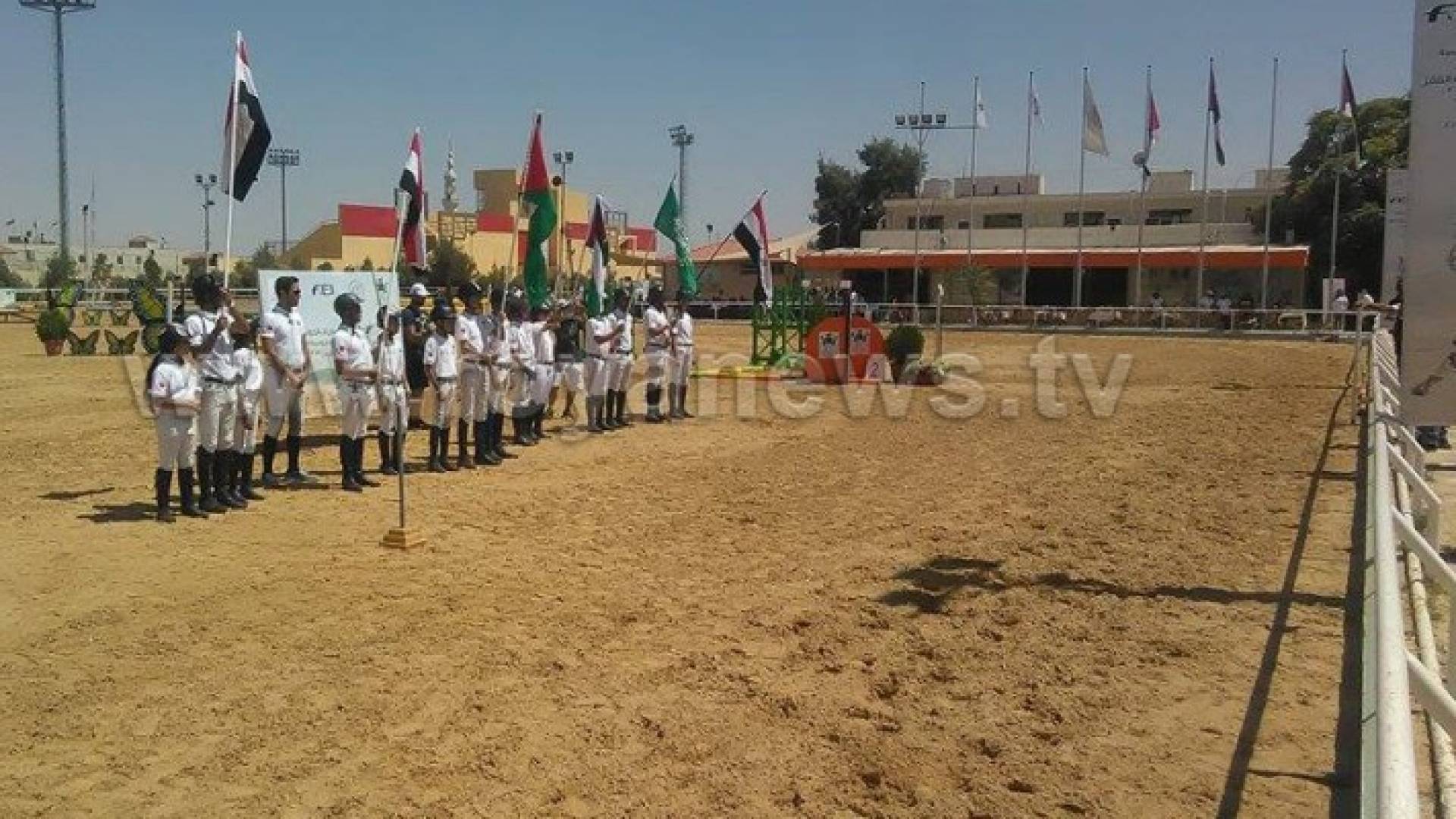بالصور: افتتاح بطولة النهضة الدولية للفروسية