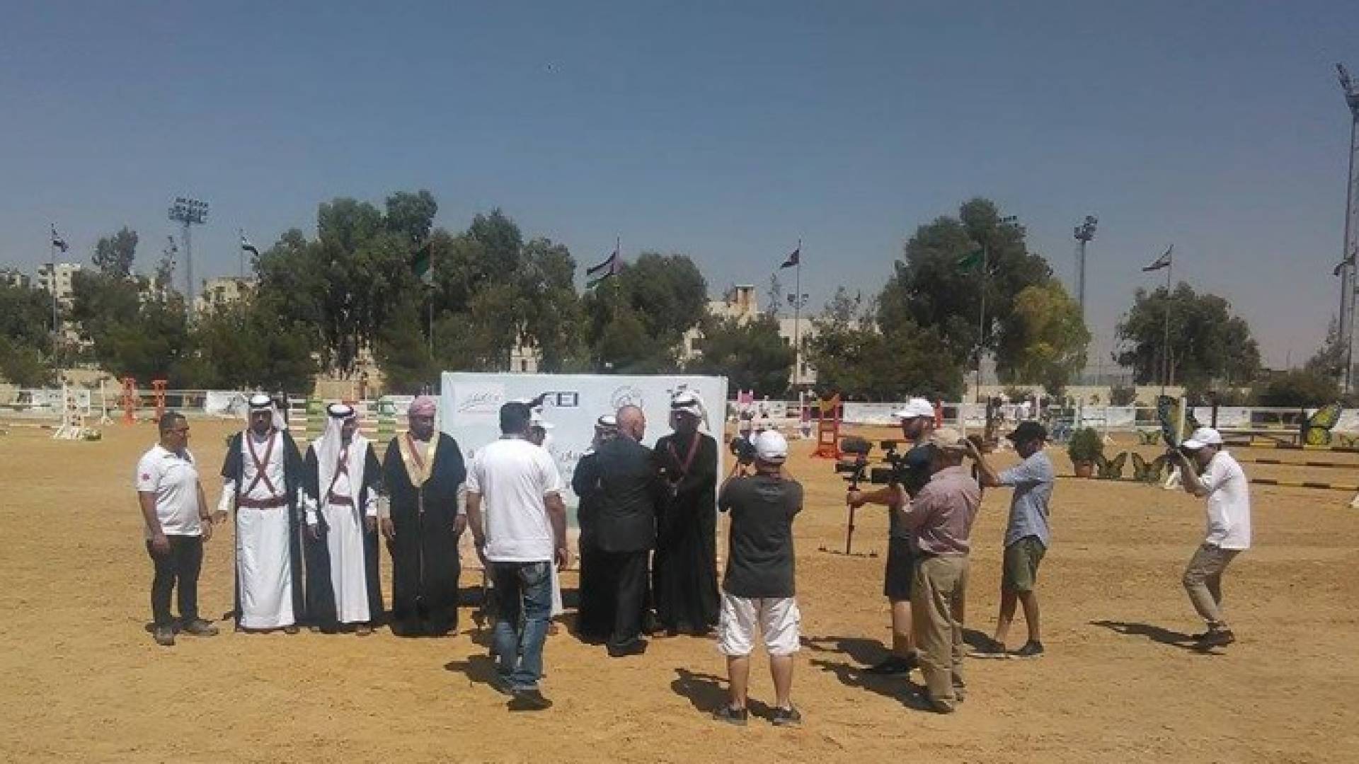 افتتاح بطولة النهضة الدولية للفروسية