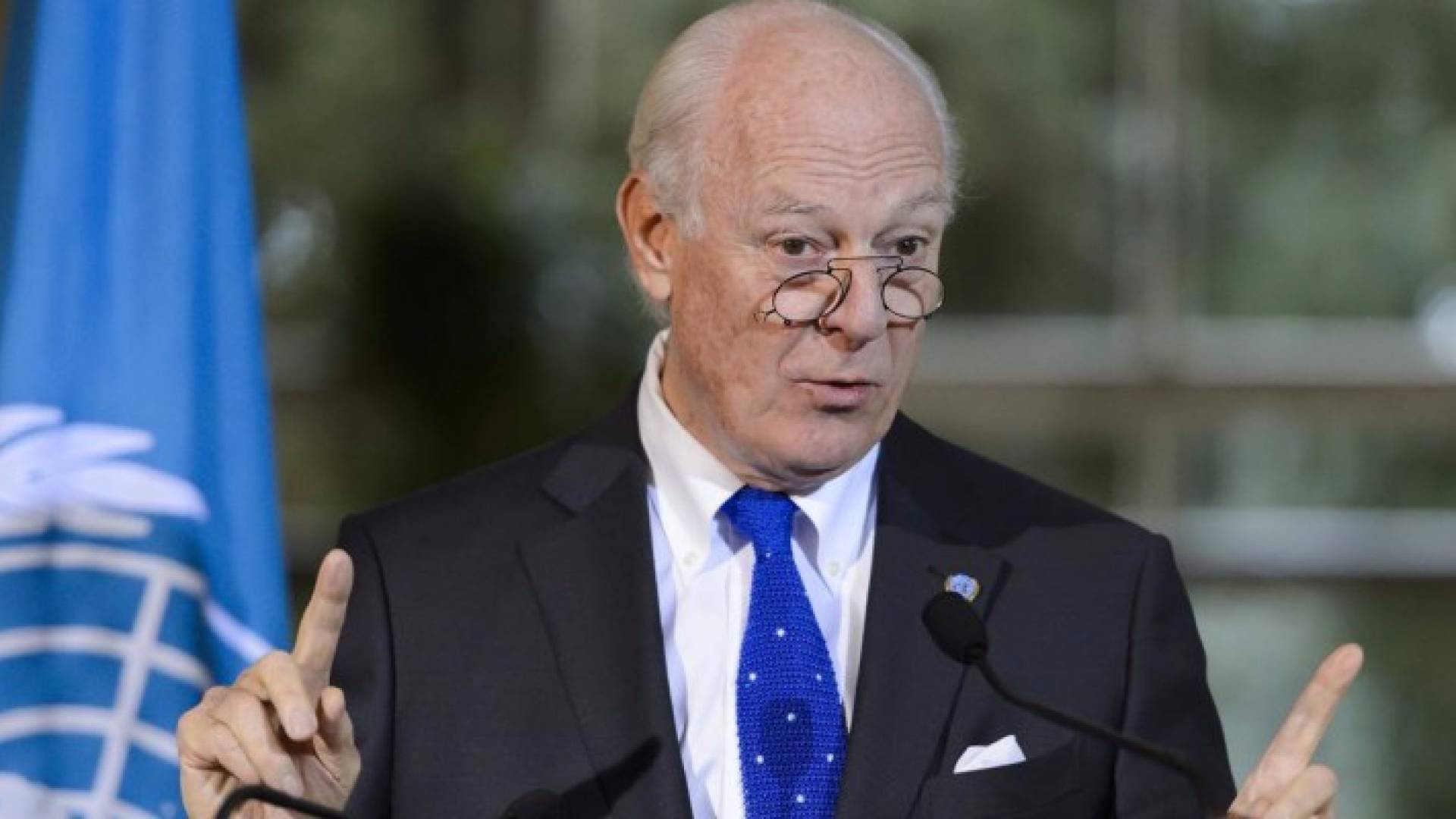 دي ميستورا: الممرات الإنسانية بسوريا من شأن الأمم المتحدة