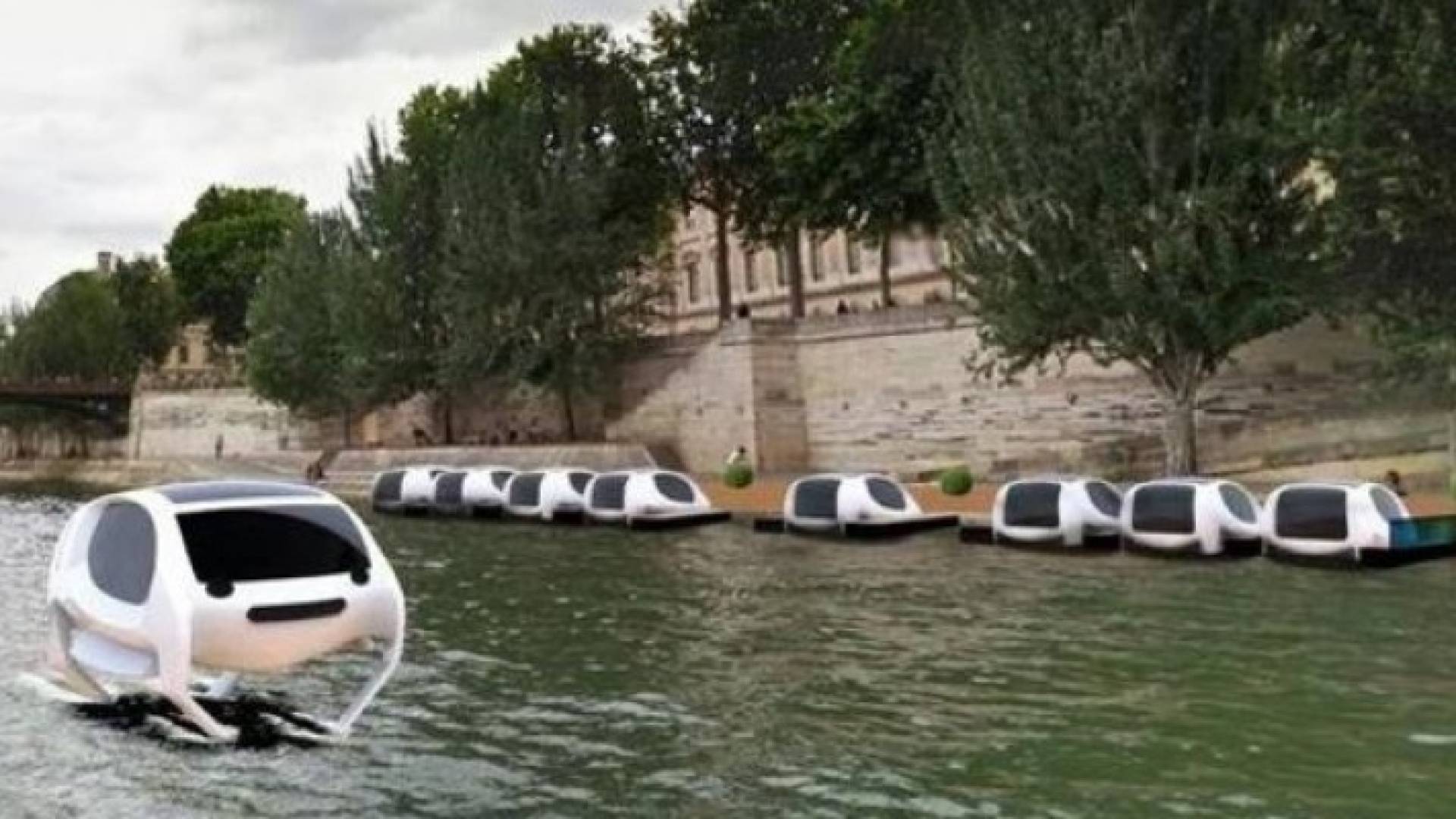 في المستقبل القريب.. تاكسي طائر يقوده رجل آلي