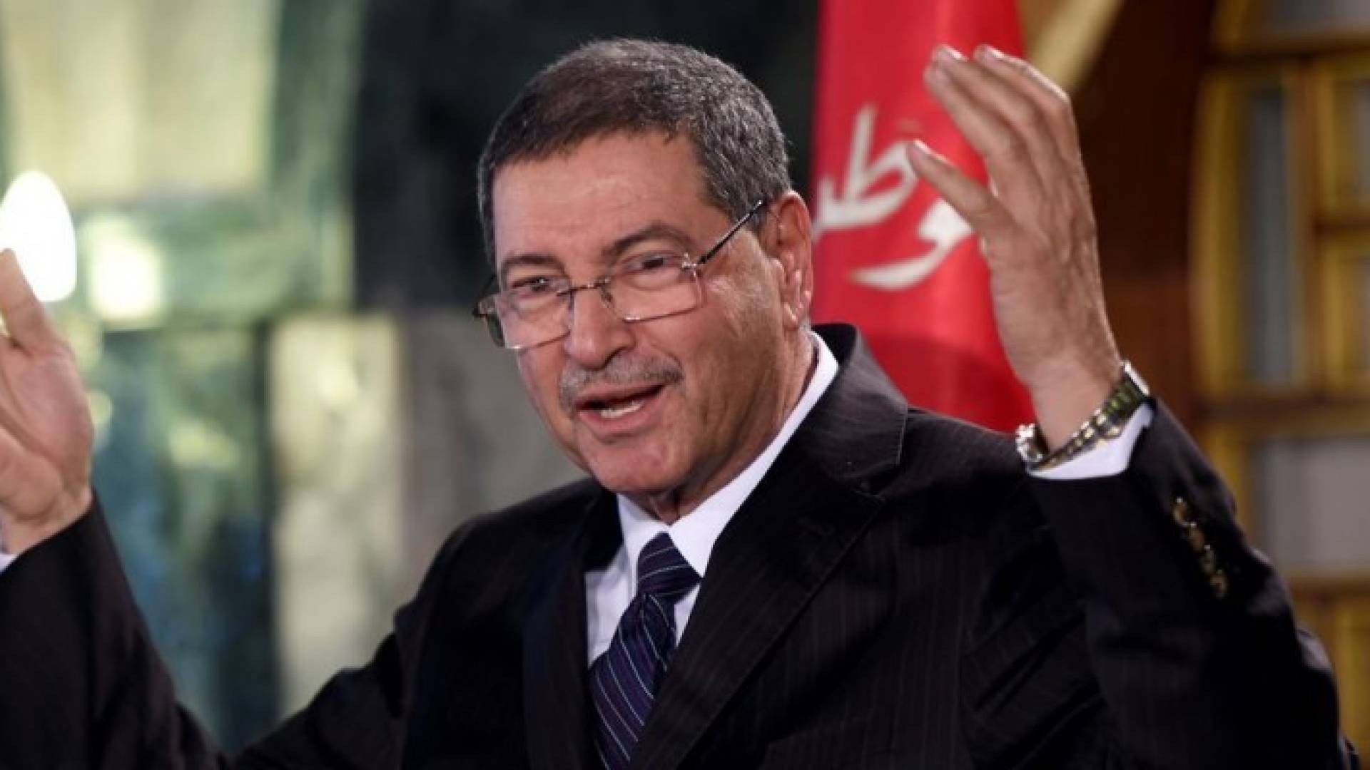  رئيس الوزراء التونسي الحبيب الصيد