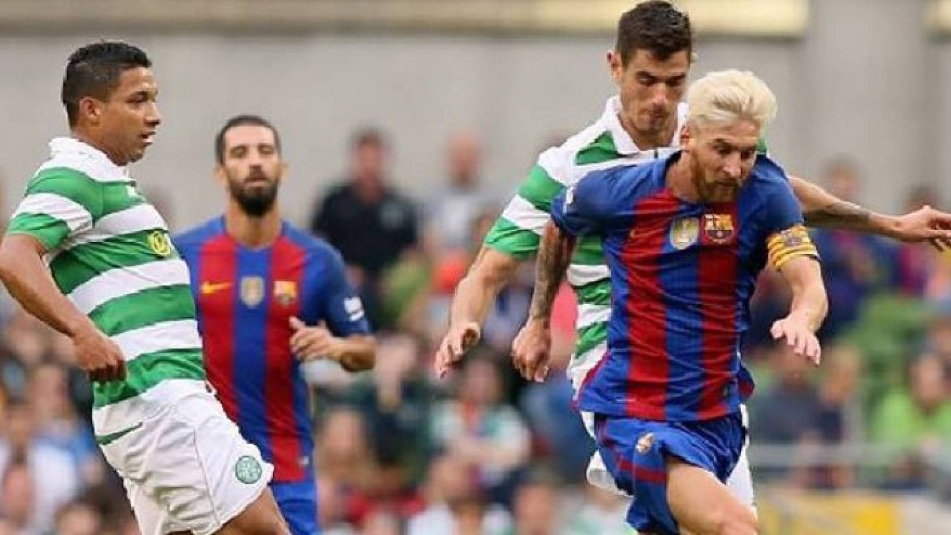 برشلونة يحسم مواجهة سيلتيك بثلاثية