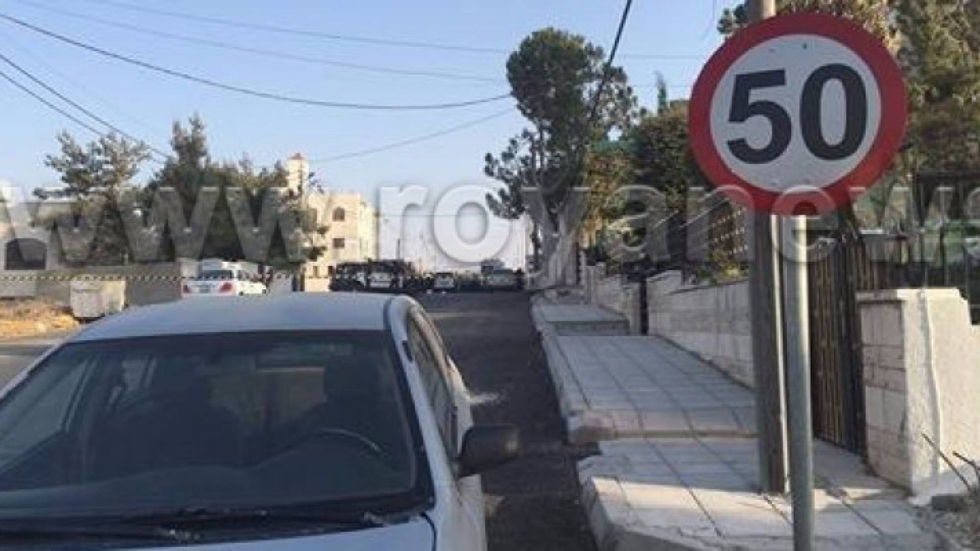 من مكان الحادثة