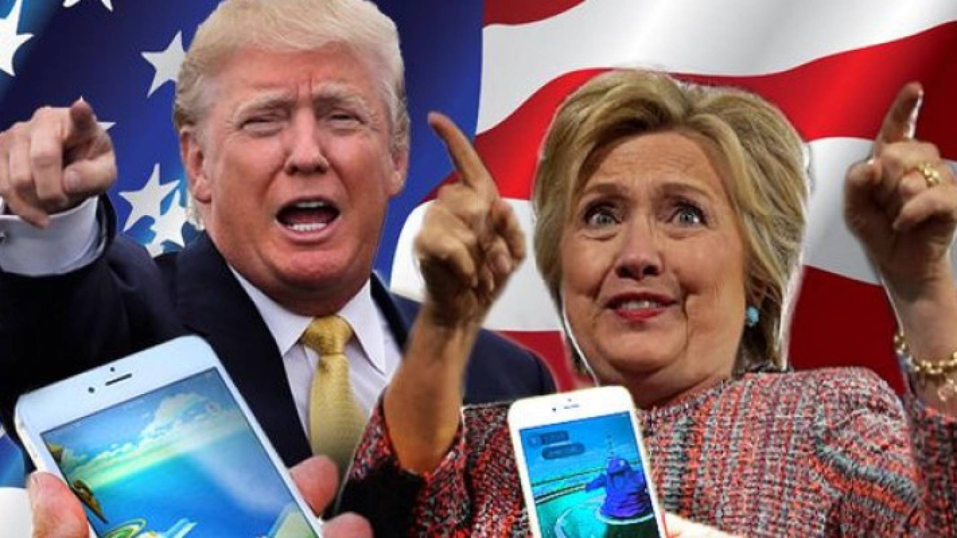 كلينتون وترامب يستنجدان بالبوكيمون لاقتناص مؤيدين