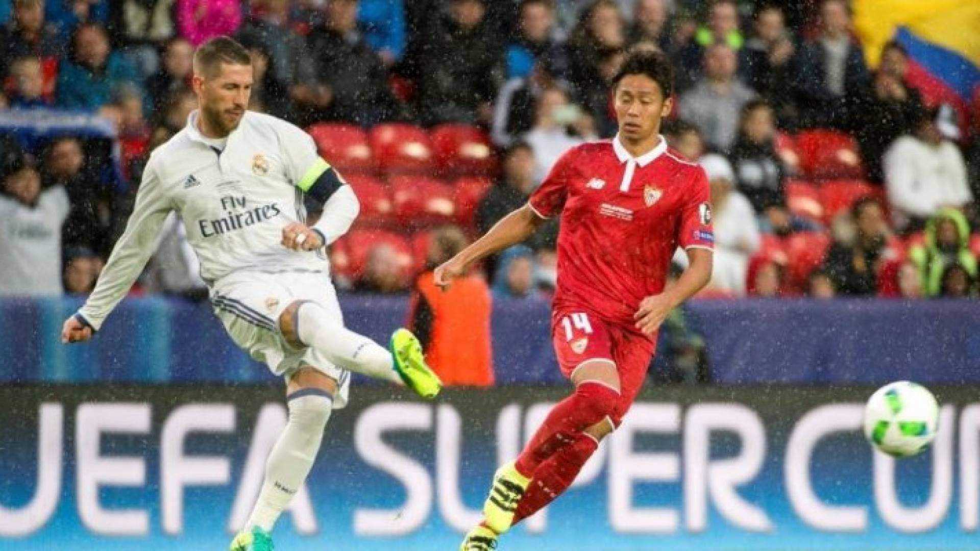 ريال مدريد يحرز السوبر الأوروبية بفوزه على إشبيلية