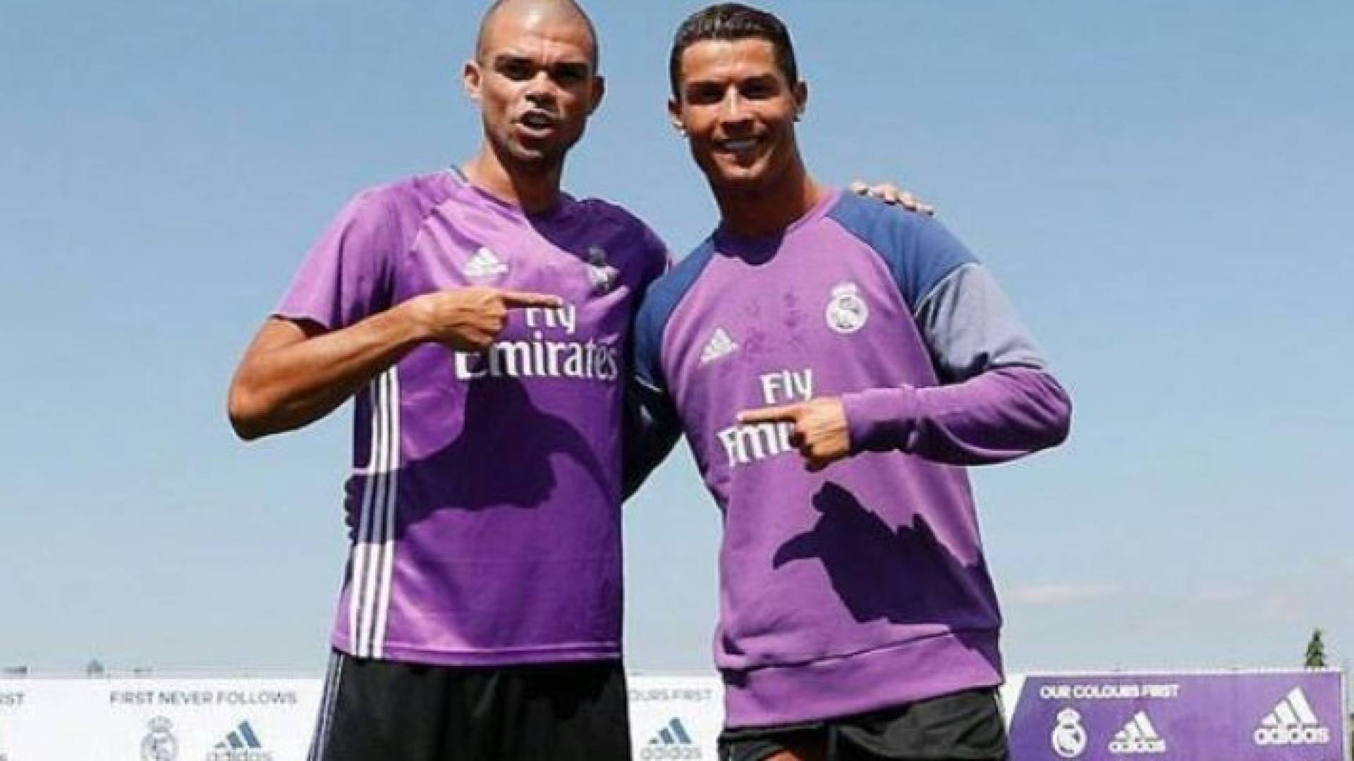 كريستيانو وبيبي ينضمان لتدريبات الريال استعدادا للموسم الجديد