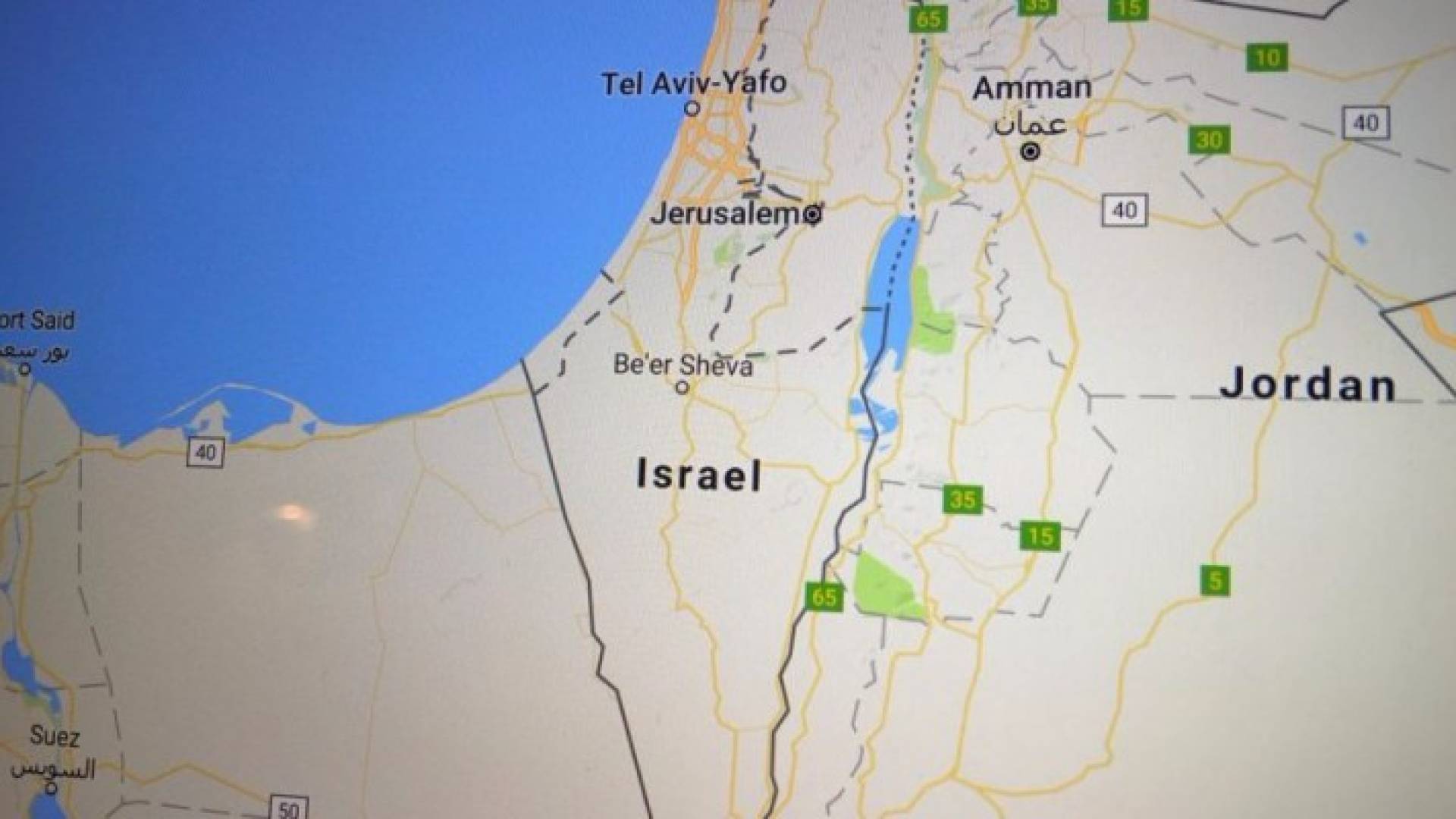 جوجل تفسر سبب عدم وجود اسم دولة فلسطين على خرائطها