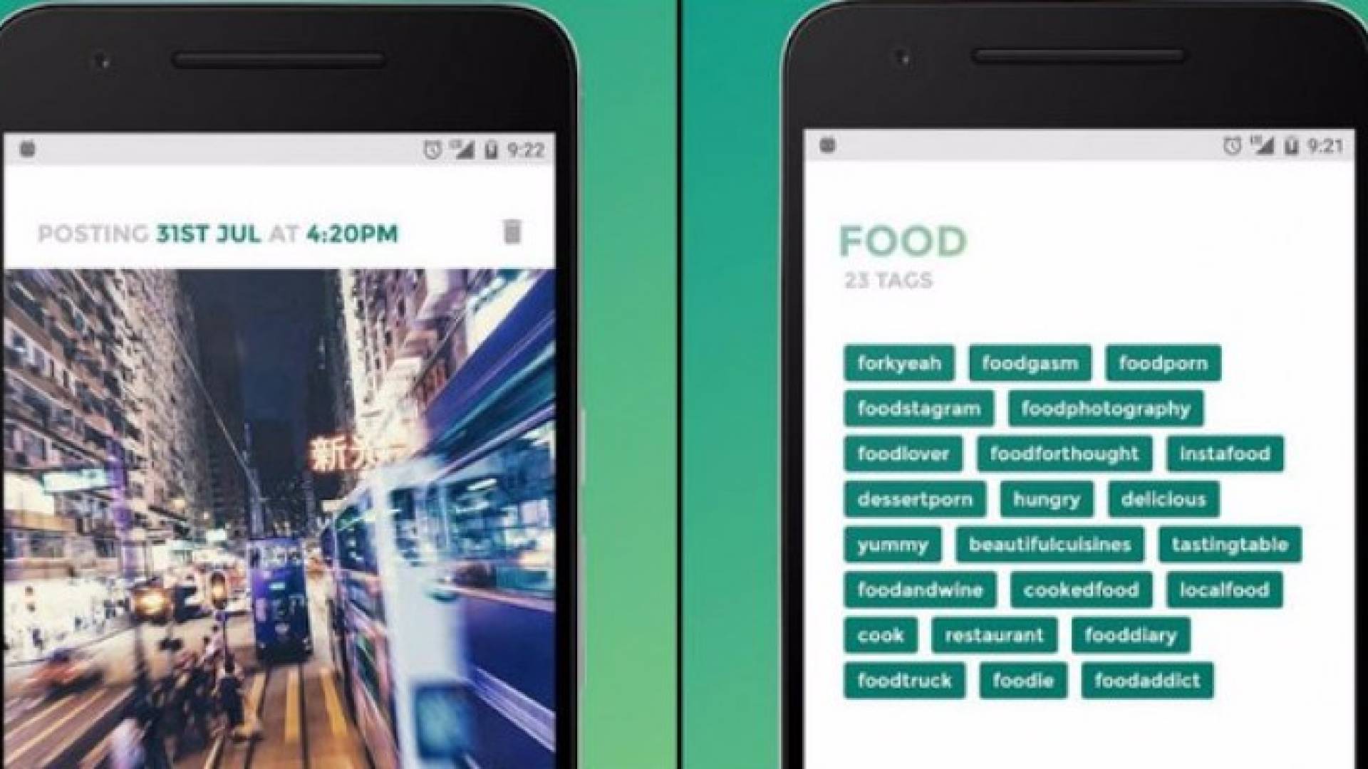 وداعا لكتابة الهاشتاغات في إنستغرام مع تطبيق Magnify