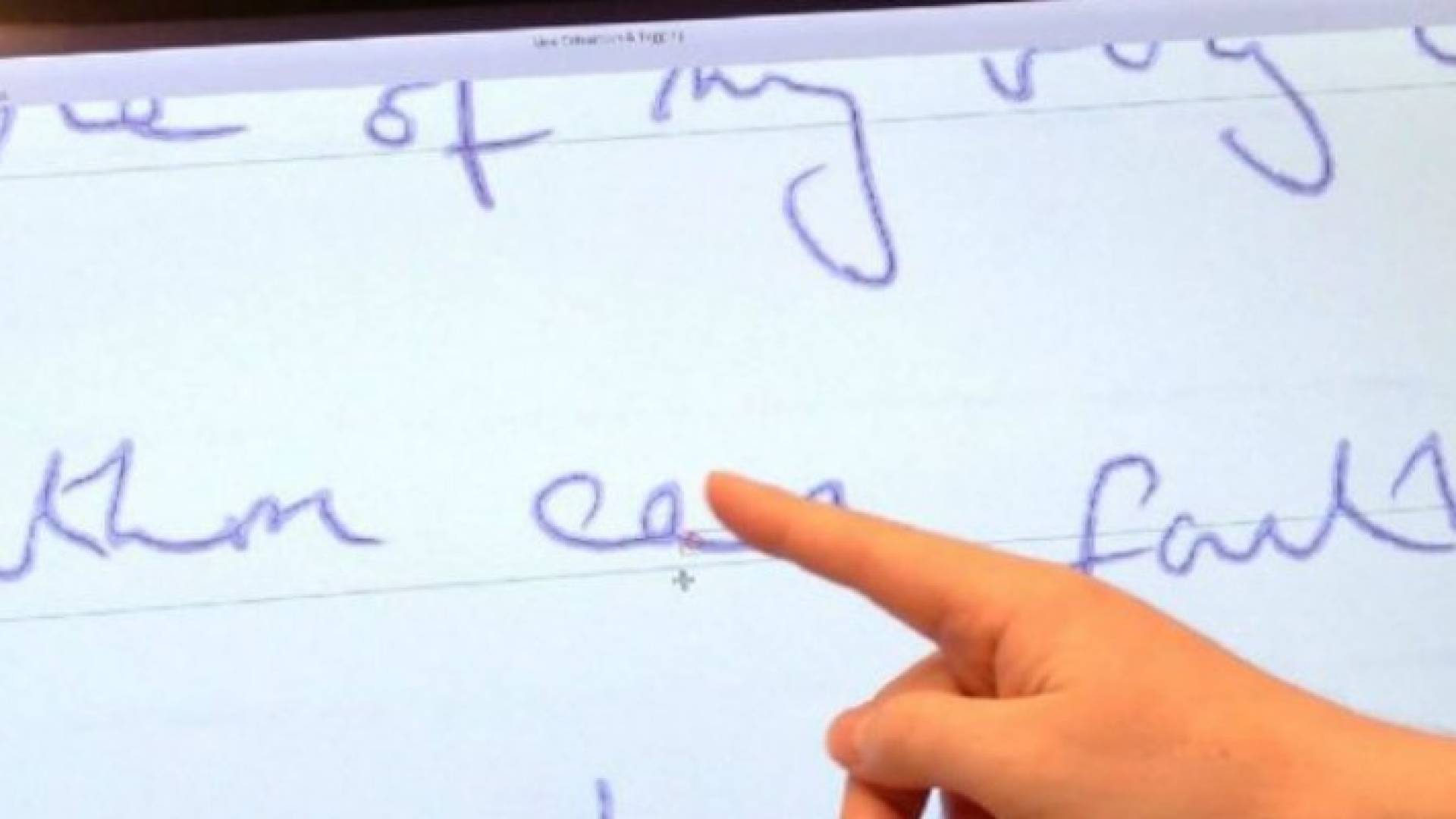 هل يمكن للكمبيوتر تقليد خط يدك؟