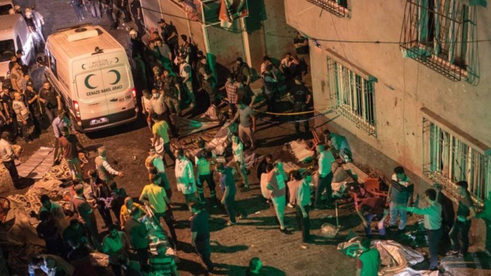  هجوم غازي عنتاب استهدف حفل زفاف