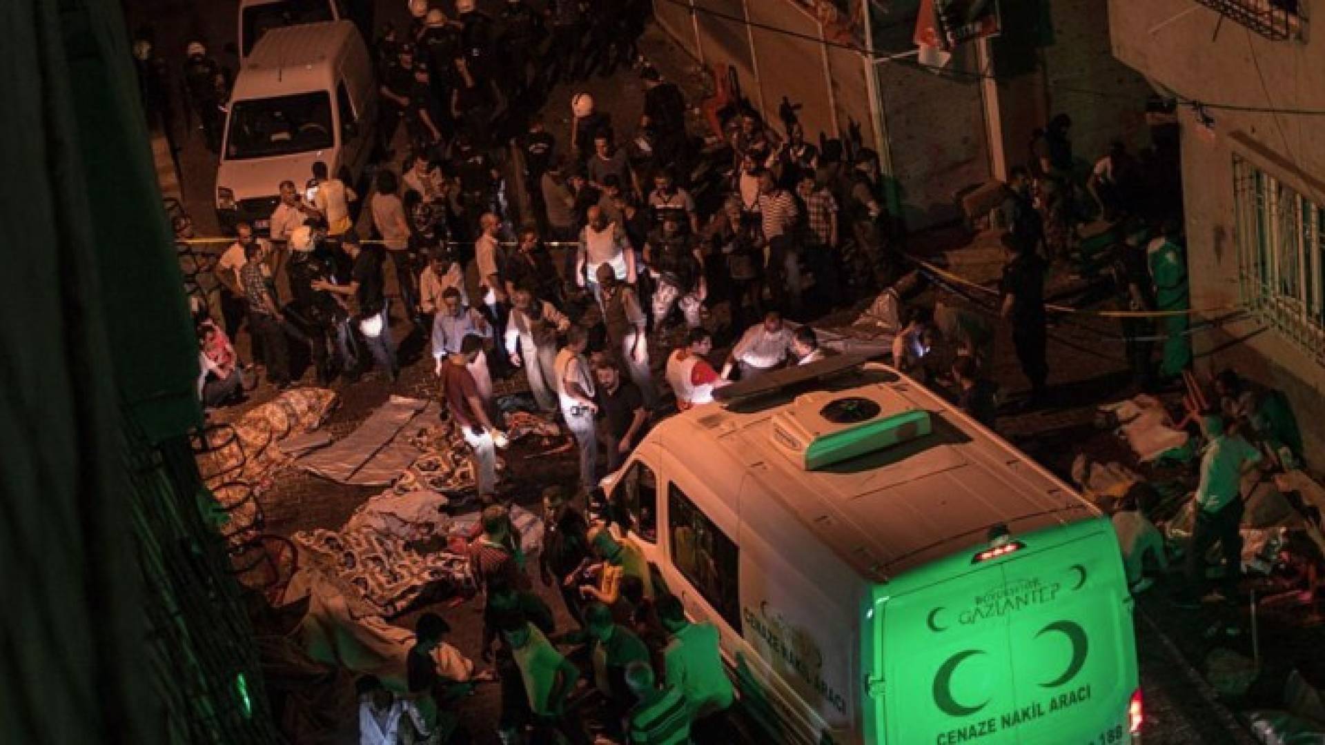 22 على الأقل من ضحايا تفجير غازي عنتاب دون سن الـ14