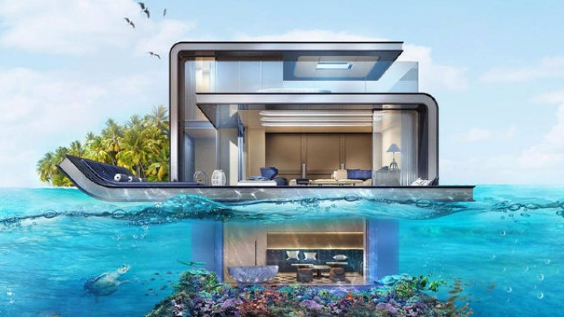 المنازل العائمة تجتاح بحار العالم .. صور