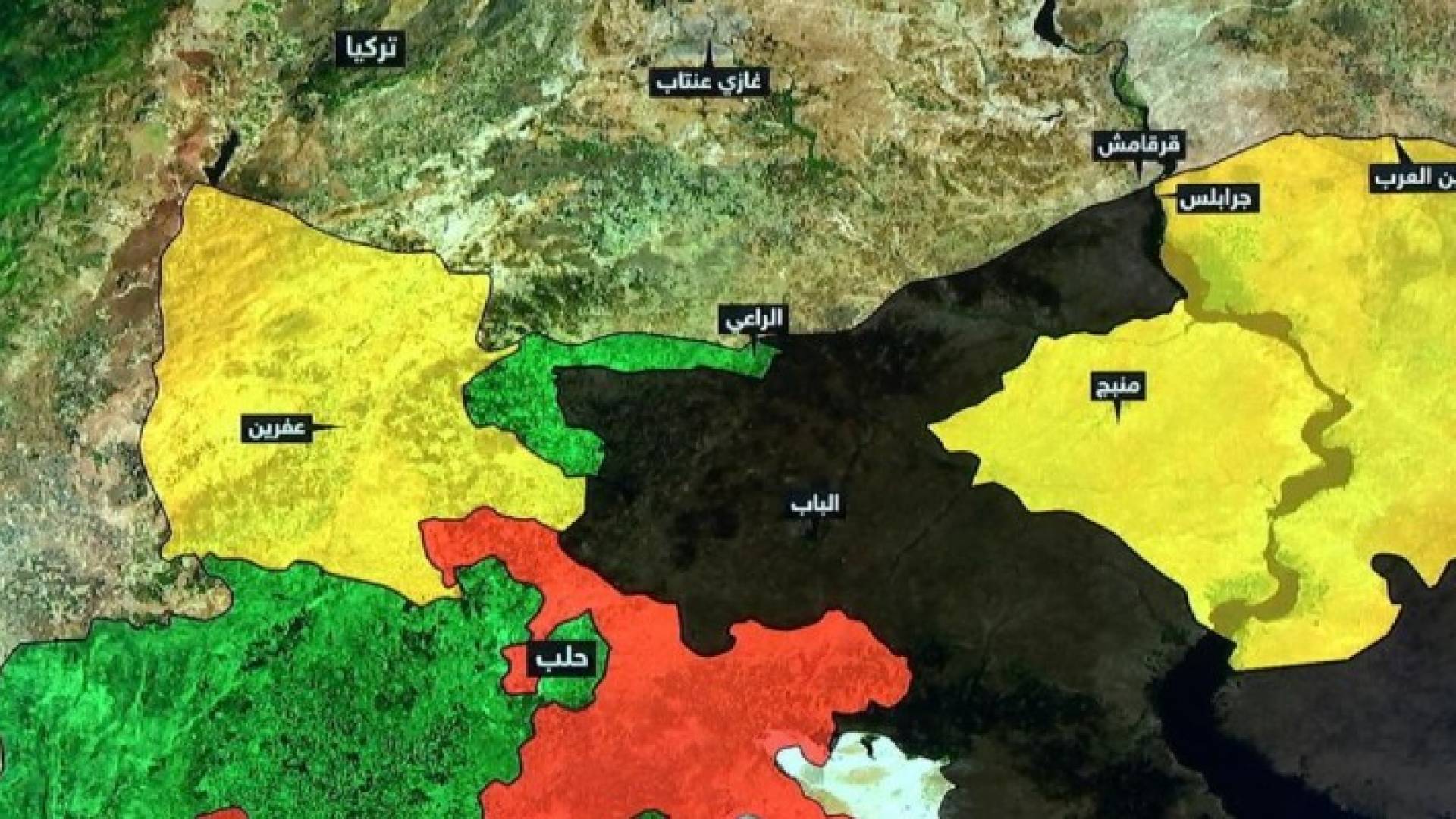 تركيا تدعم فصائل سورية لطرد داعش من جرابلس
