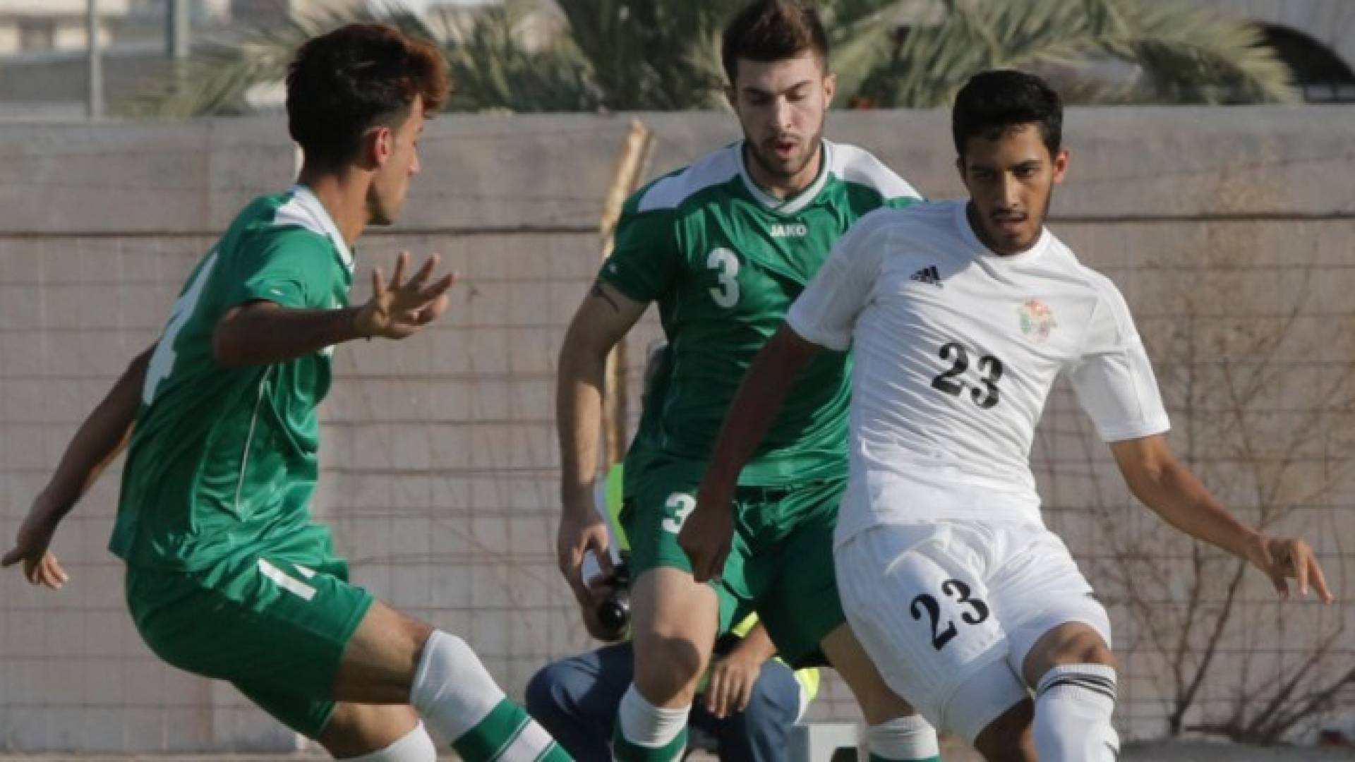 تعادل المنتخب الأولمبي مع نظيره العراقي وديا