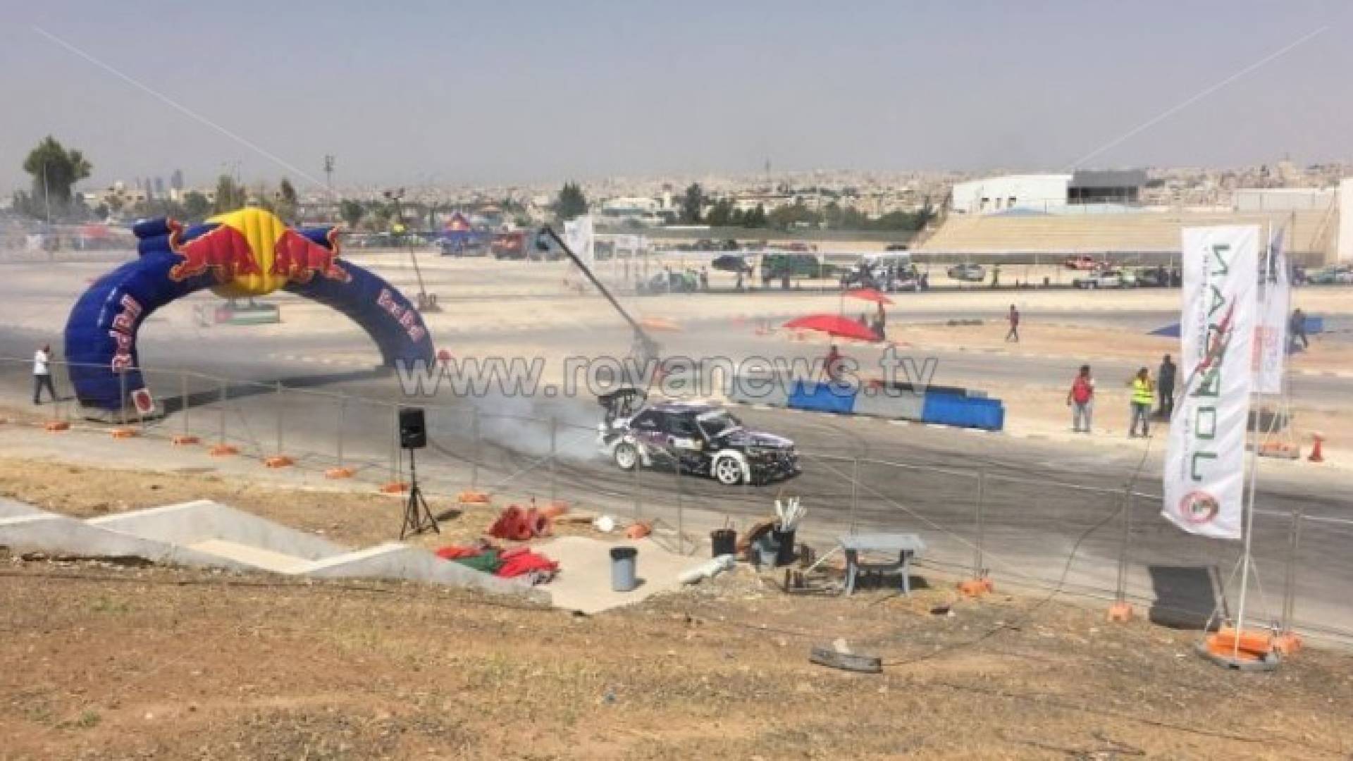 بالصور: انطلاق الجولة الخامسة من سباق الدريفت