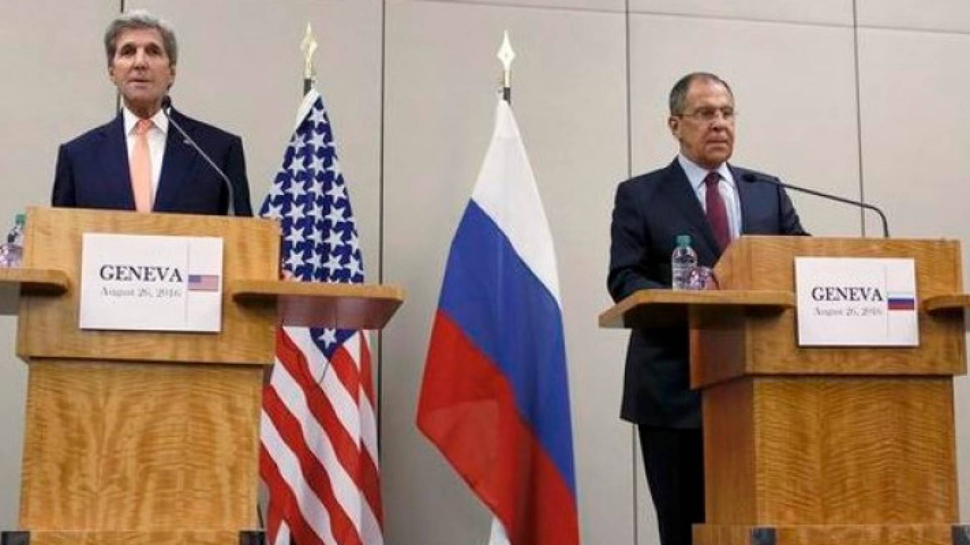 لقاء كيري ولافروف 