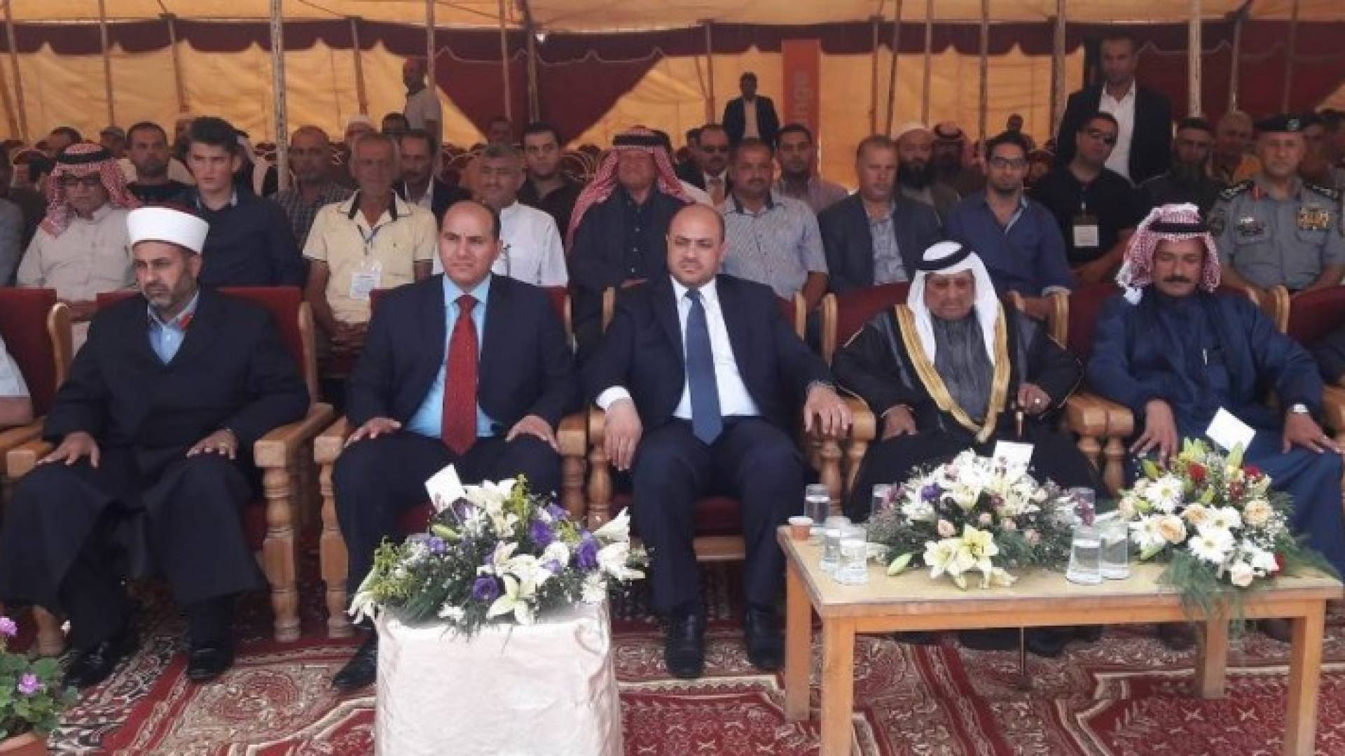 مندوب الملك يودع قوافل الحج الأردنية من مدينة حجاج الجيزة