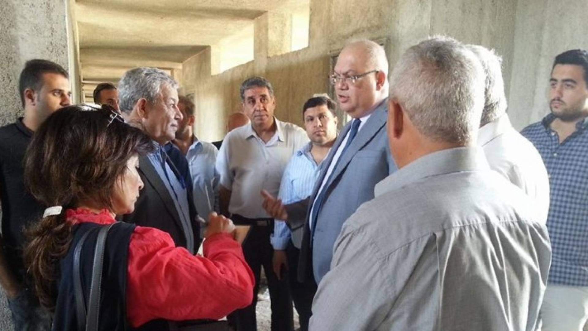 هلسه يتفقد مشاريع أبنية مدرسية قيد التنفيذ