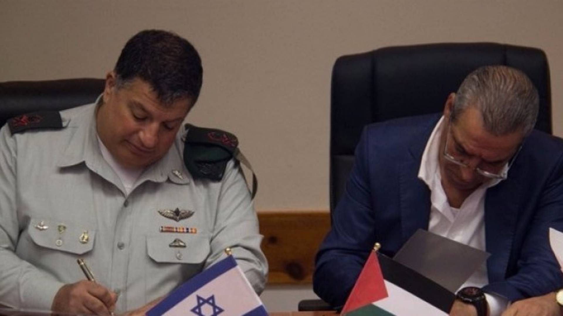 اتفاق فلسطيني اسرائيلي