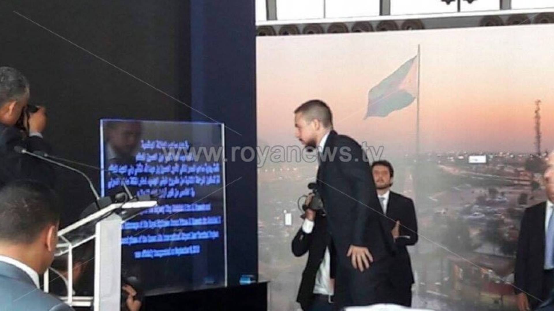 ولي العهد يرعى افتتاح المبنى الجديد في مطار الملكة علياء..صور