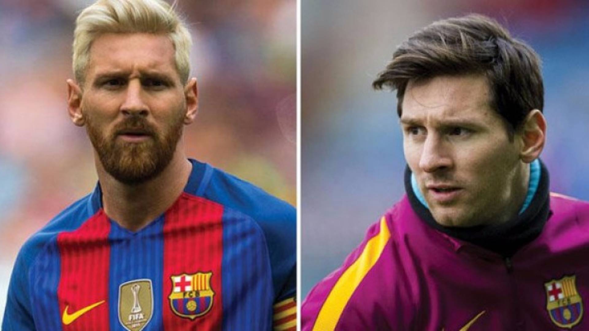 لأول مرة.. ميسي يكشف لماذا صبغ شعره!