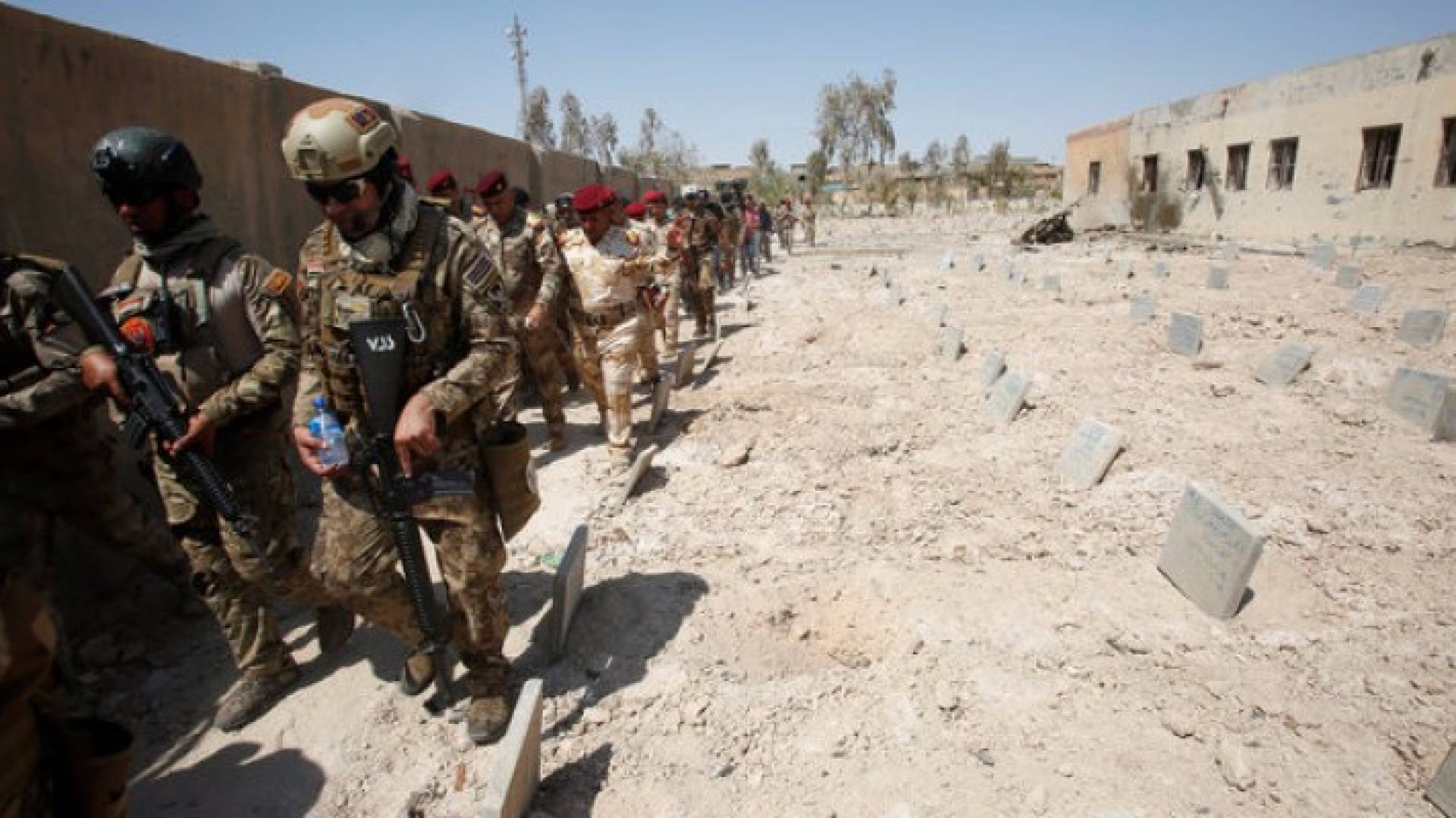 ظهرت على شواهد تلك القبور ألقاب العناصر وأرقامهم