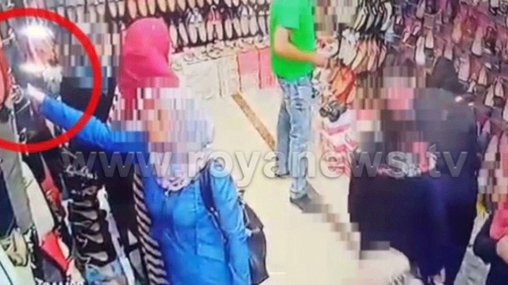 شاهد بالفيديو: سرقة محل تجاري من قبل امرأة في الوحدات