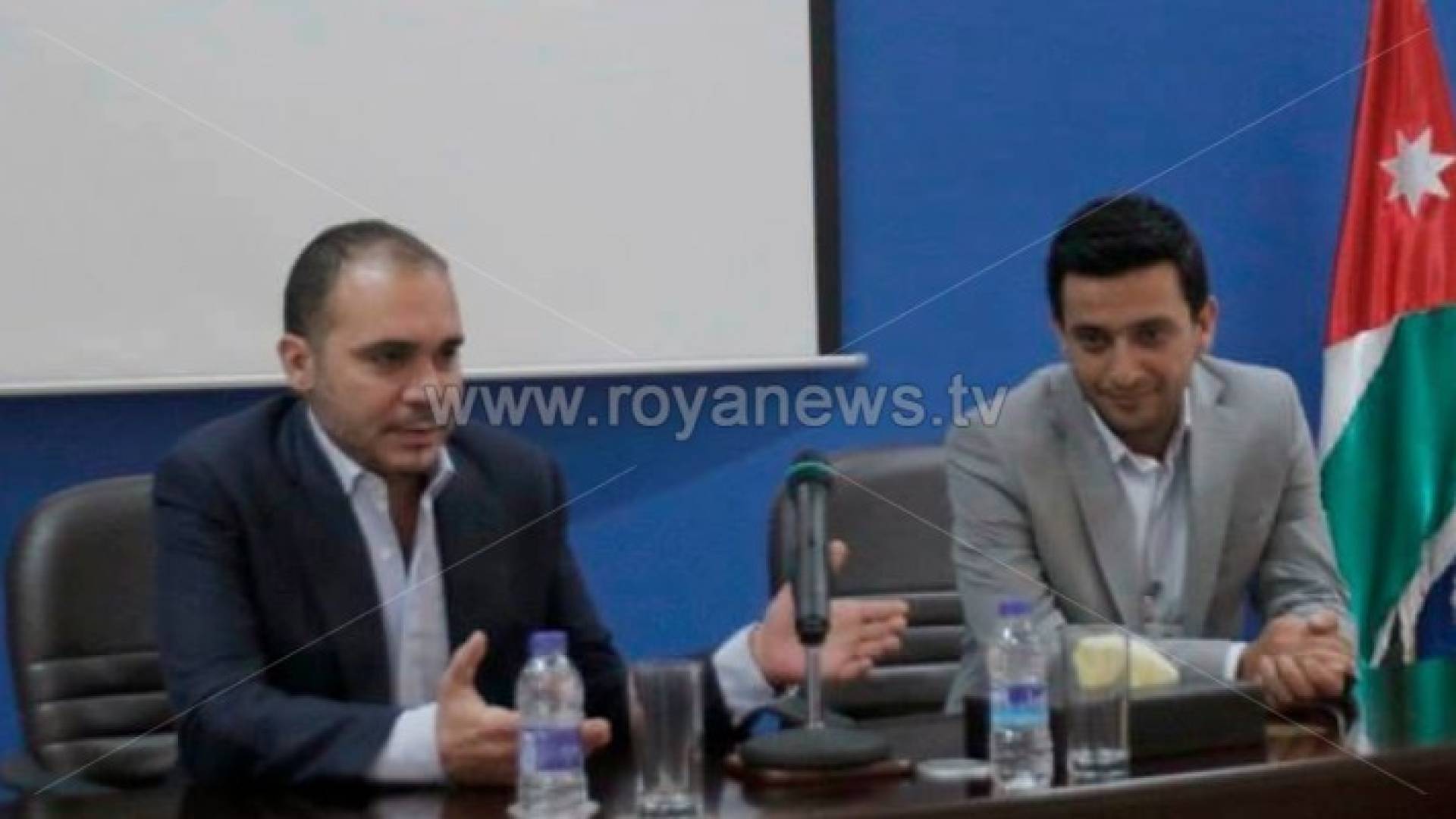 الأمير علي يتفقد اتحاد كرة القدم