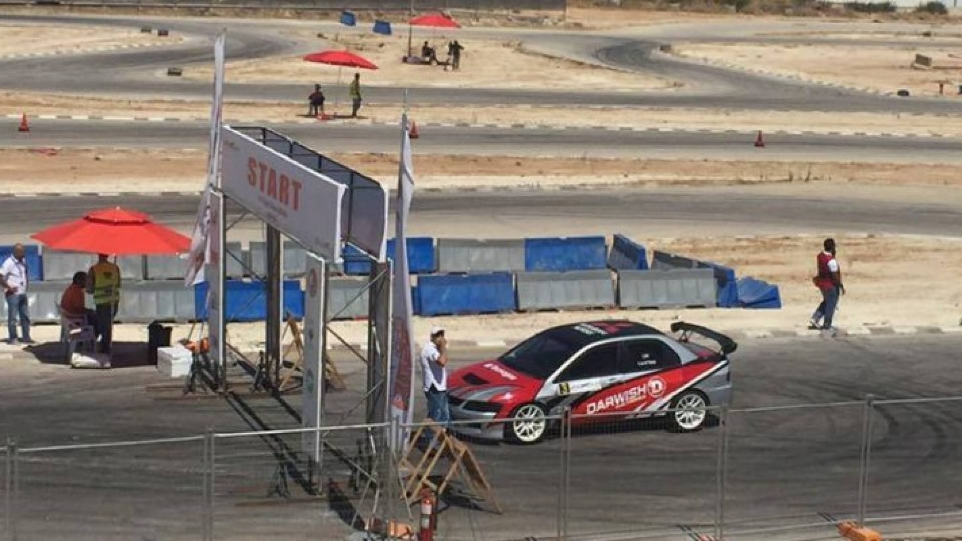 النجار يتصدر أولى جولات سباق السرعة الرابع