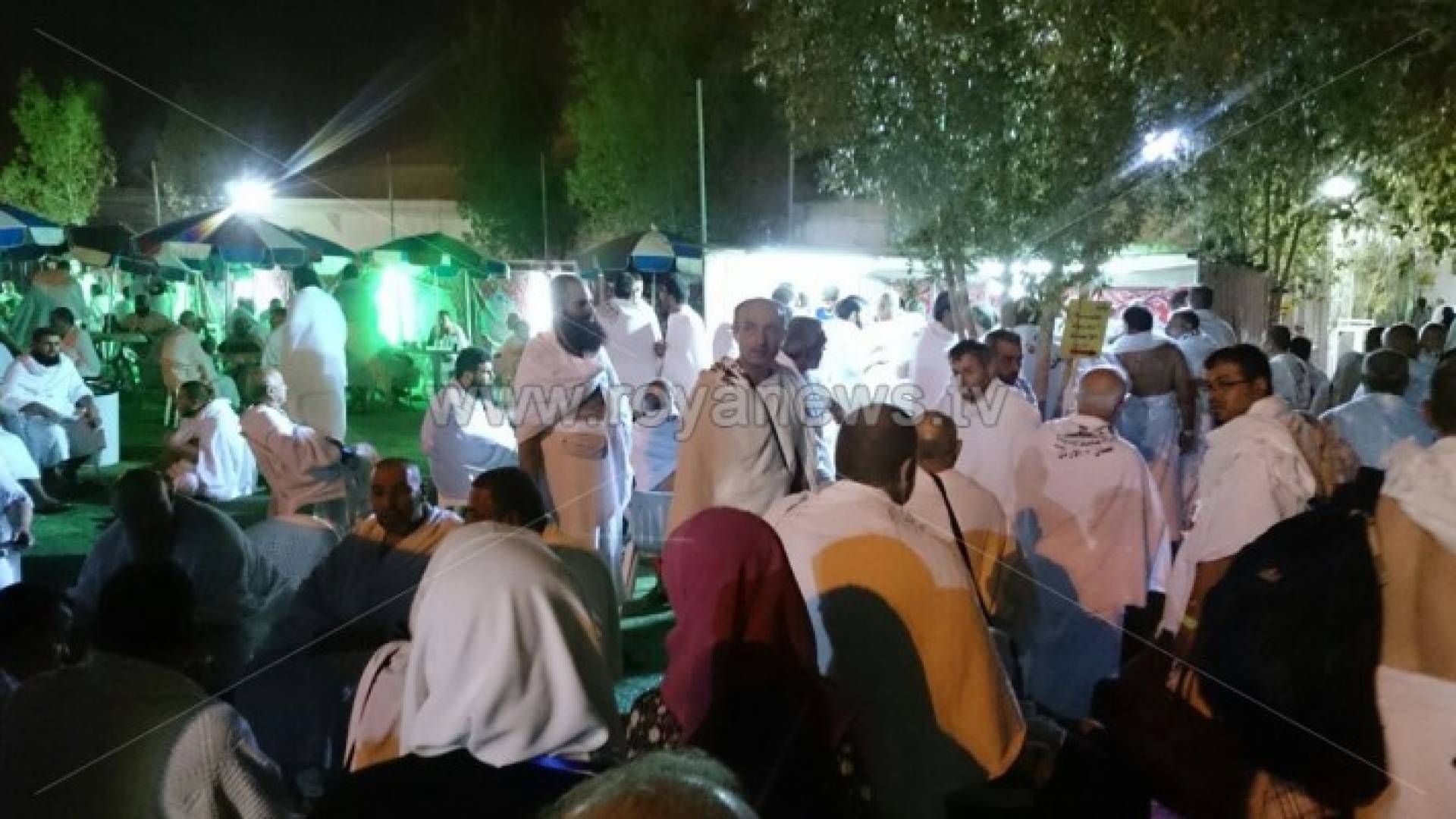 بالصور: وصول الحجاج الاردنيين الى صعيد عرفات