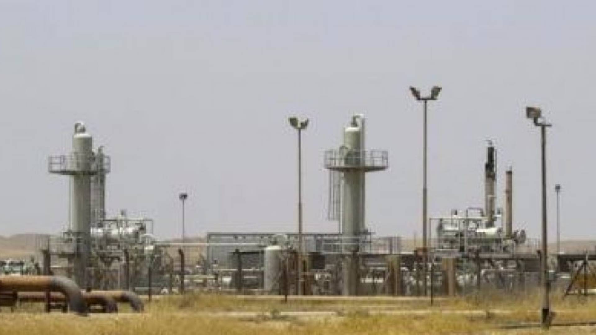حقل للنفط في كركوك بشمال العراق 