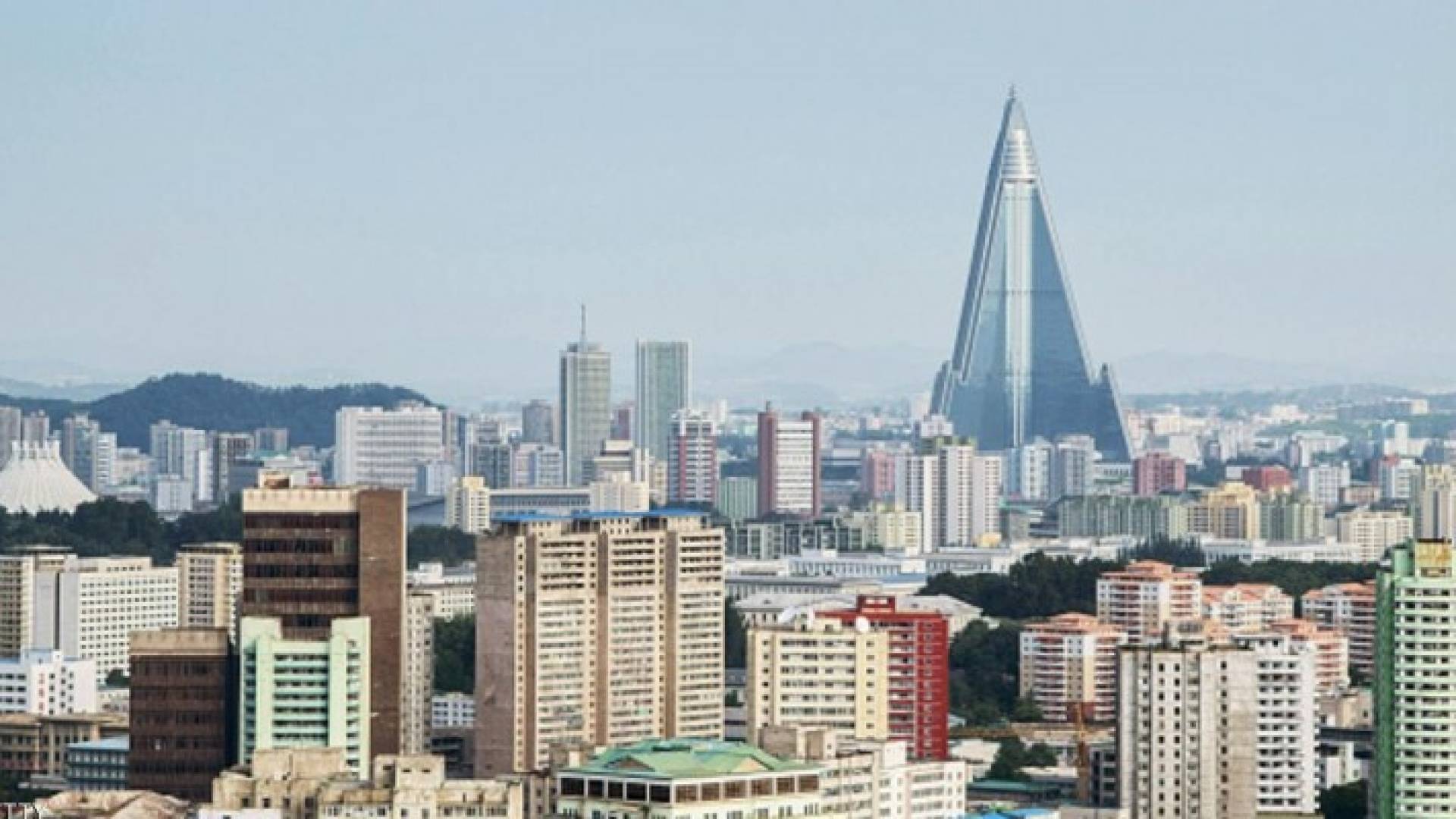 جانب من العاصمة الكورية الشمالية بيونغيانغ