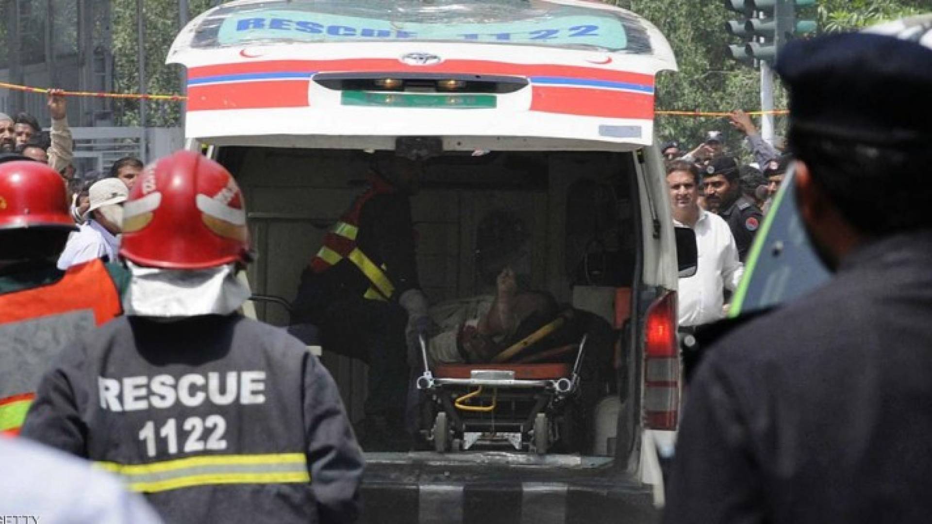  كان القطار في طريقه من كراتشي إلى بيشاور