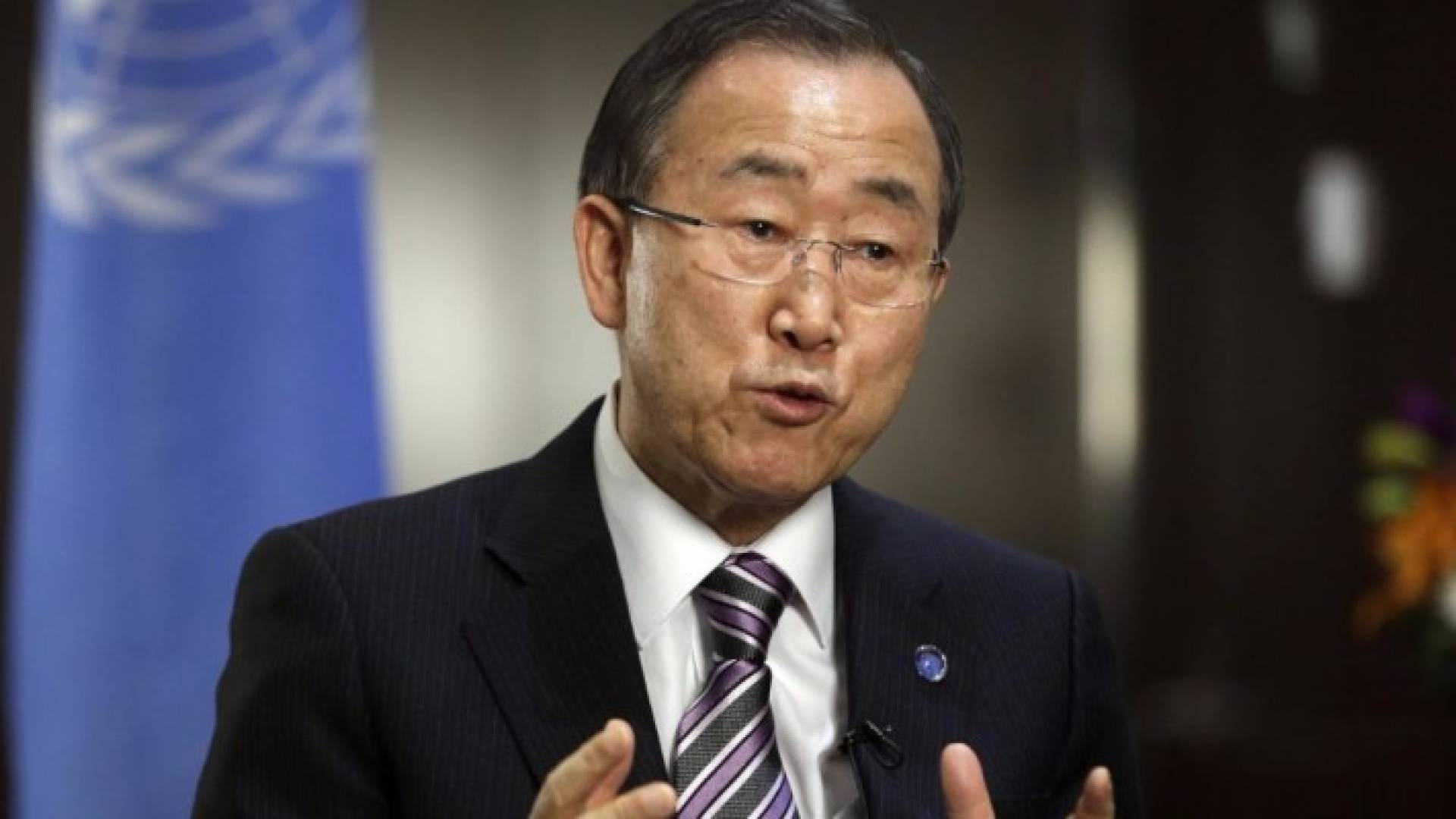 كي مون: حل الدولتين يواجه خطرا وحصار غزة قنبلة موقوتة