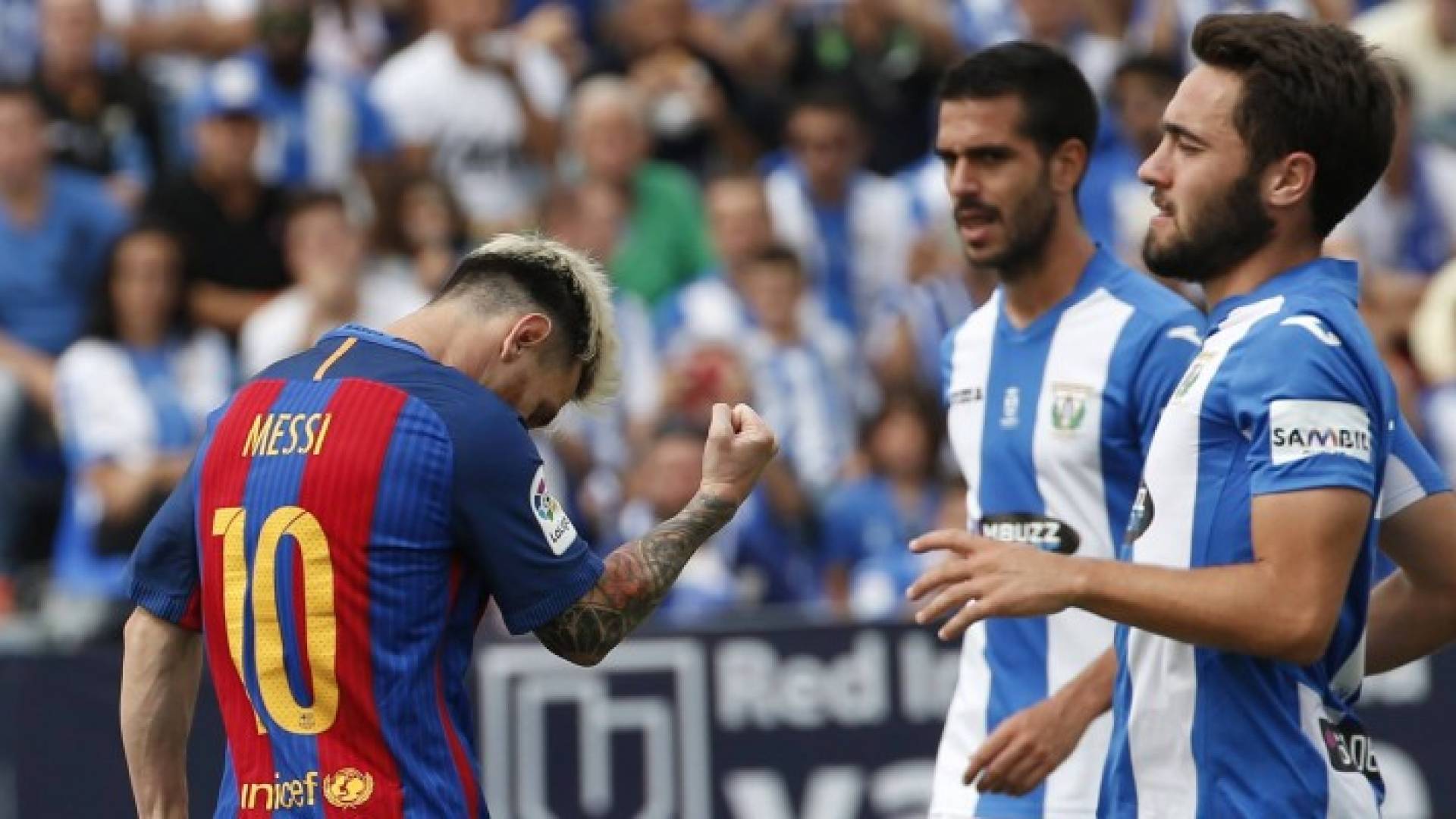 غضب برشلونة ينفجر في شباك ليجانيس