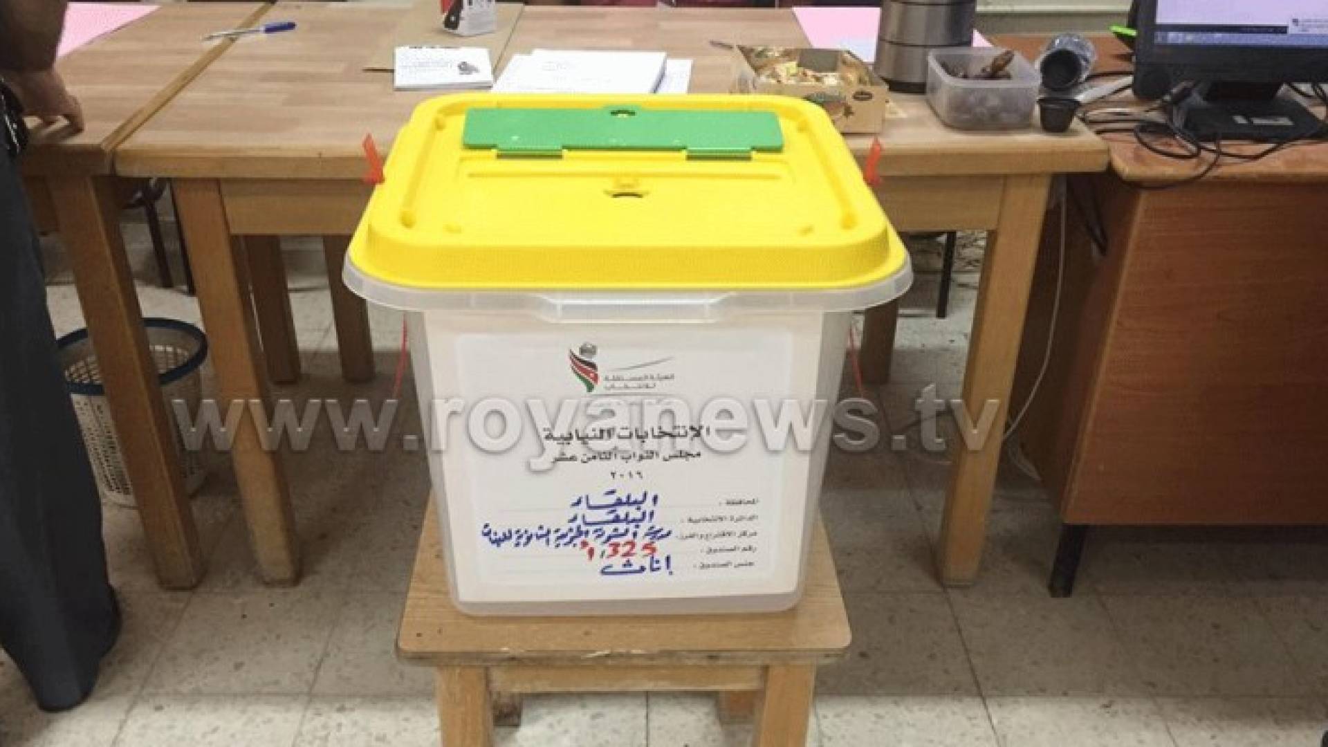 الارقام الأولية التي تشير لها لوحة تجميع نتائج دائرة البلقاء..تحديث مستمر