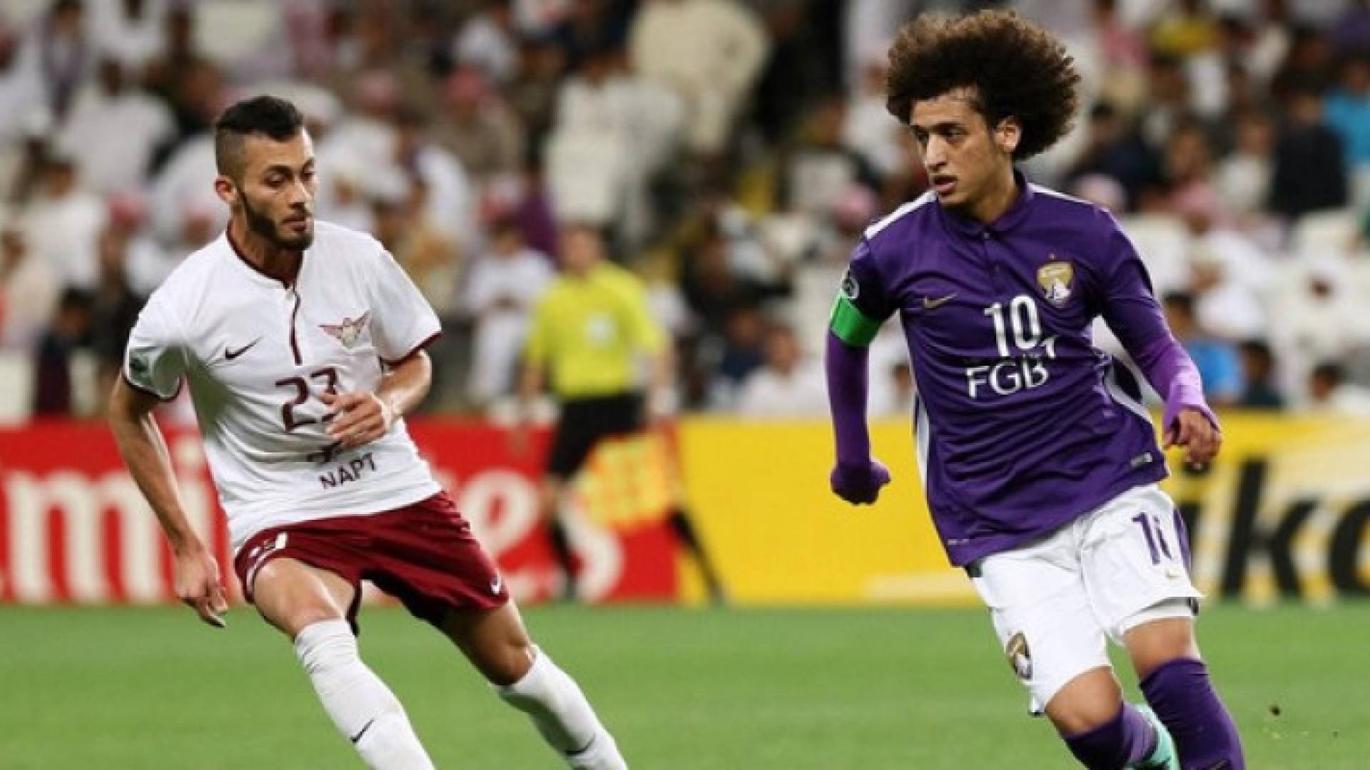 عموري العين في مباراة آسيوية سابقة