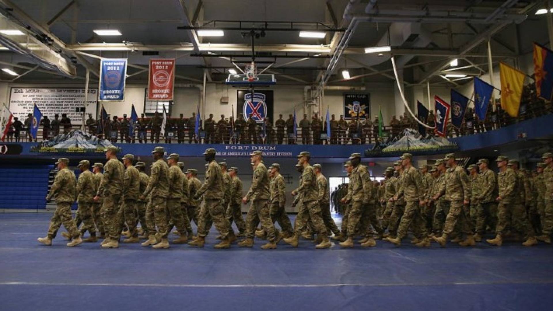  جنود أميركيون عقب انتهاء فترة خدمتهم في العراق