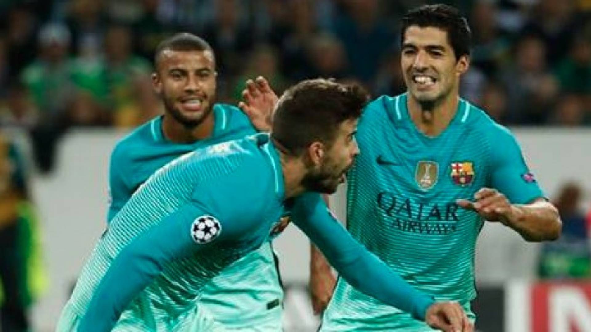 برشلونة يستغل تعثر السيتي و يتصدر المجموعة بفوز صعب على مونشنجلادباخ