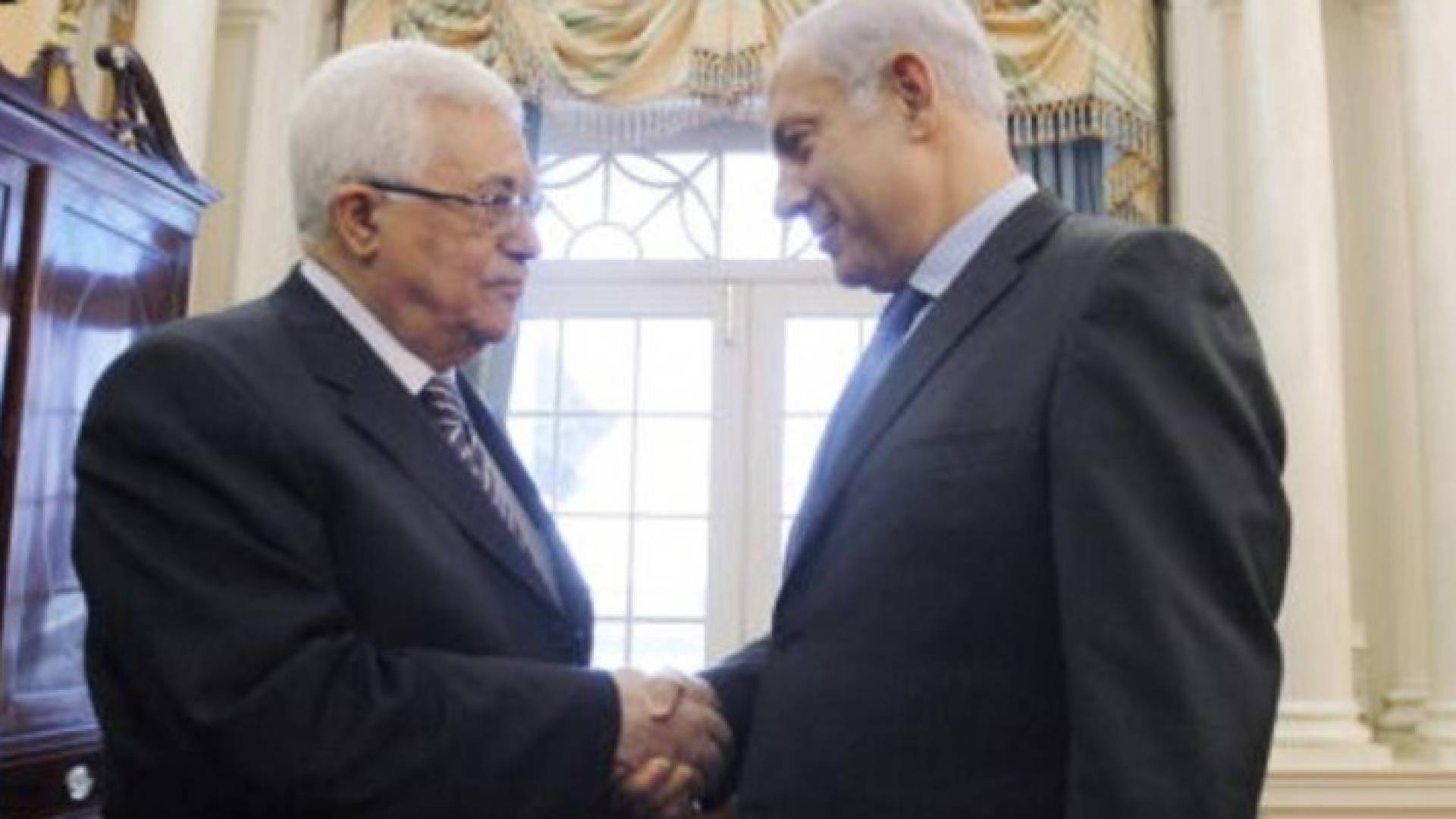  نتنياهو وعباس