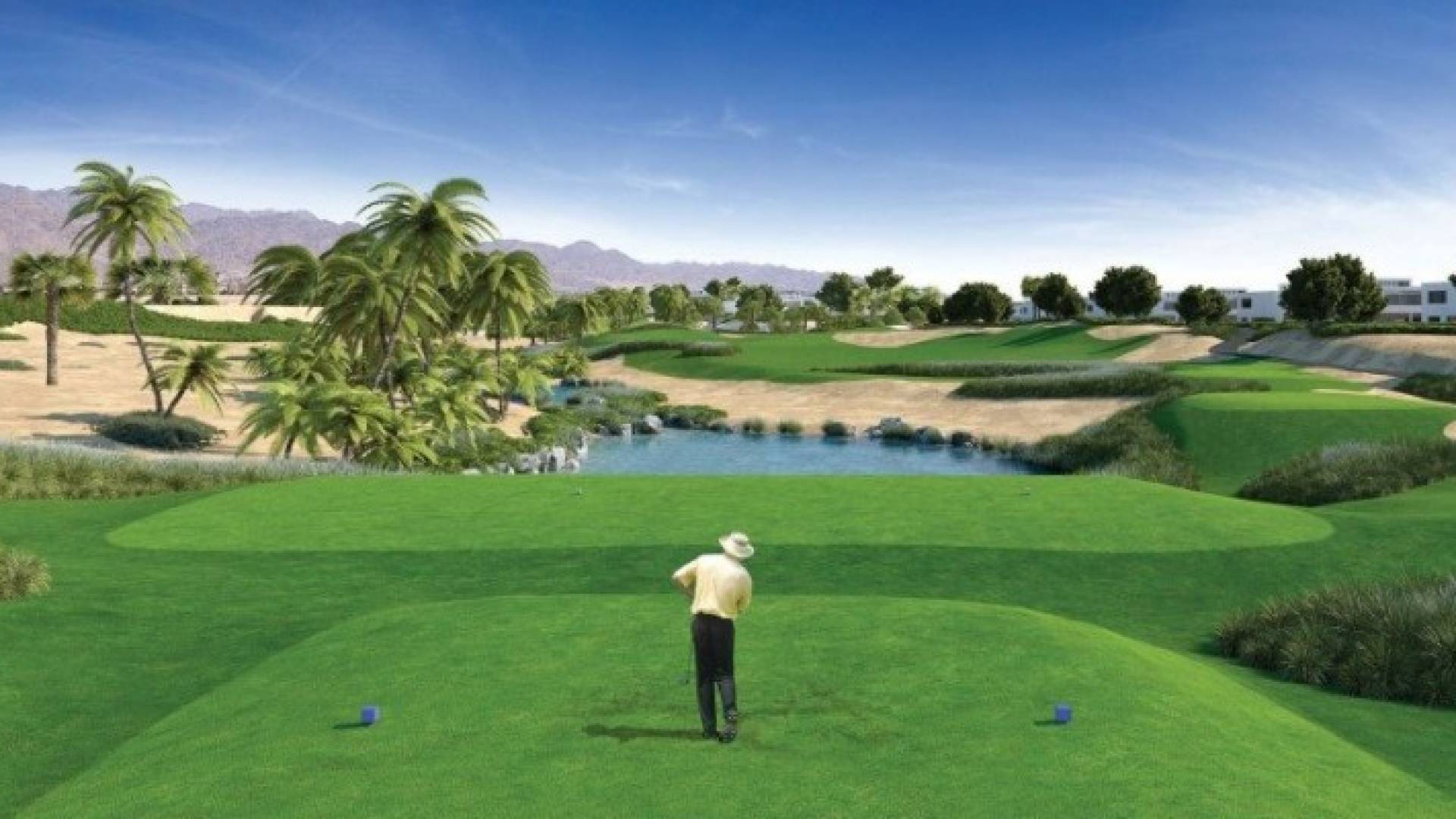 ملعب غولف في مشروع أيلة بمدينة العقبة