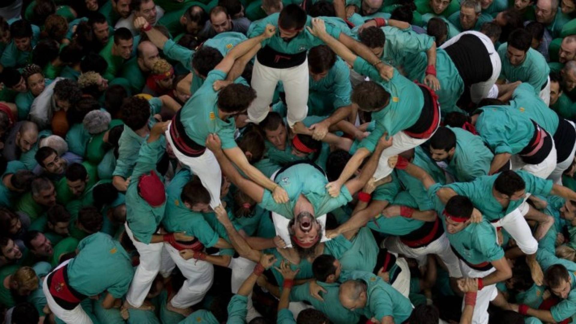 المسابقة السنوية لبناء الأبراج البشرية