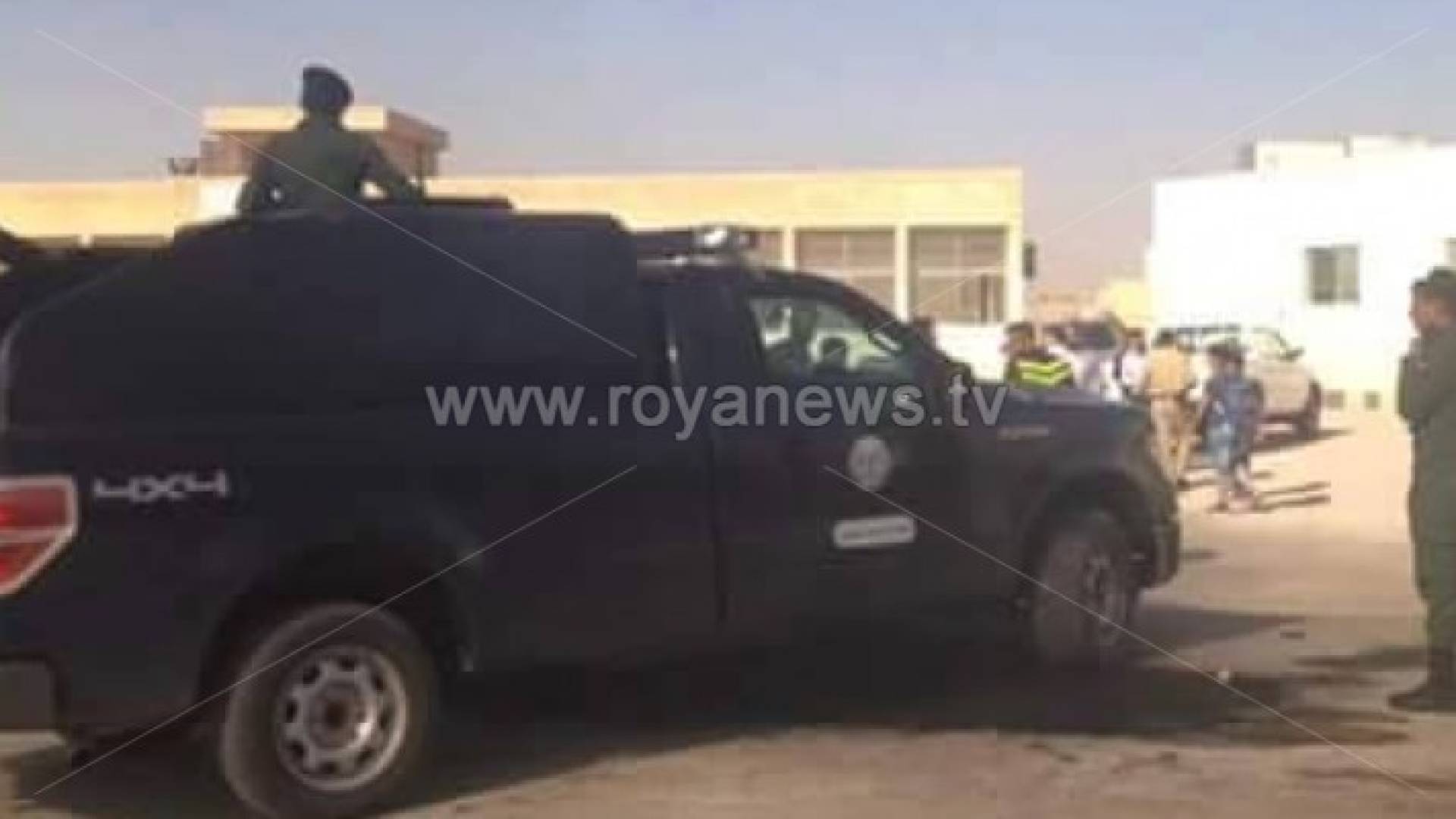 تواجد قوات البادية خلال الاعتصام