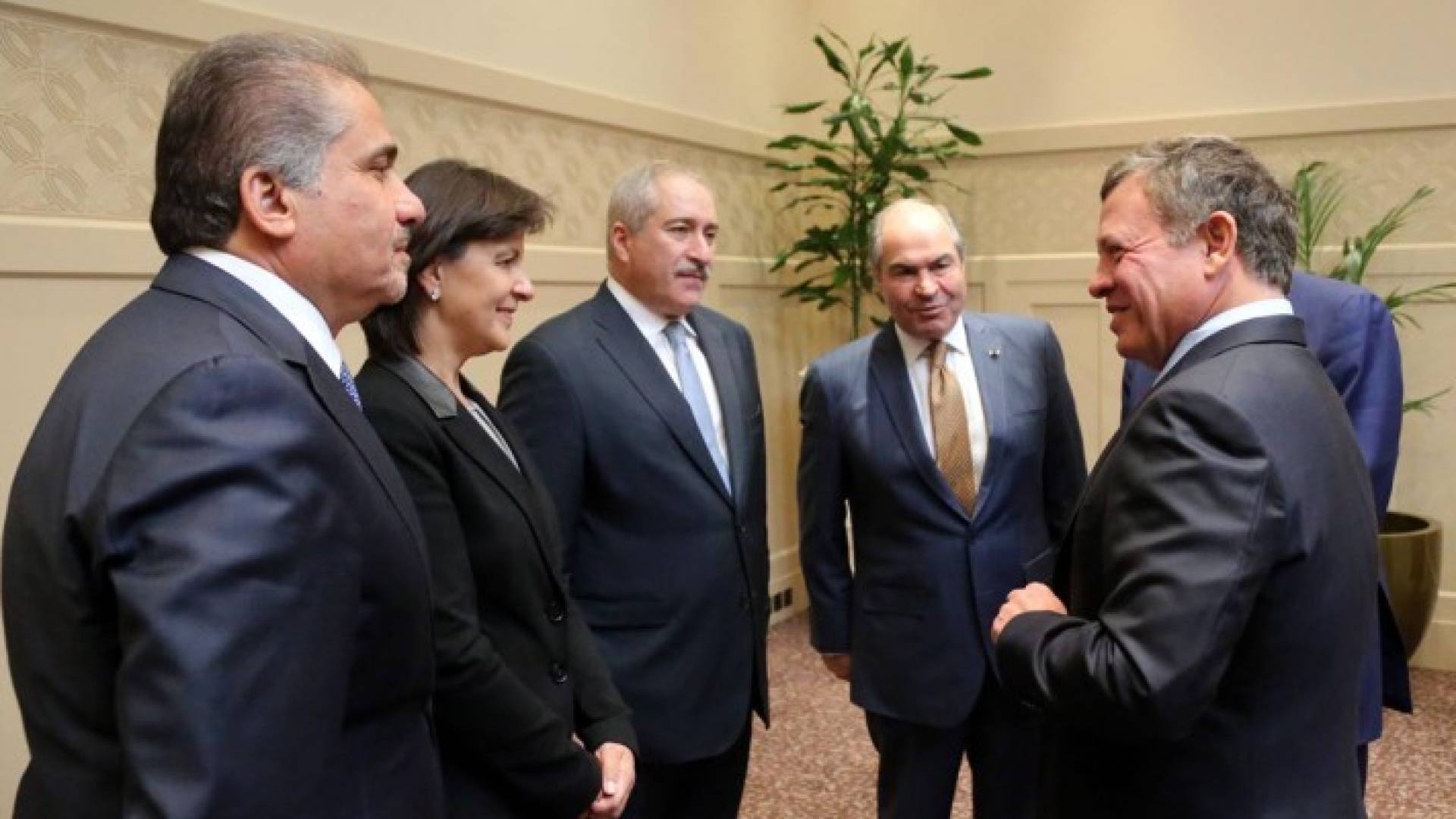 جودة وعناب والصعوب يؤدون اليمين الدستورية أمام الملك